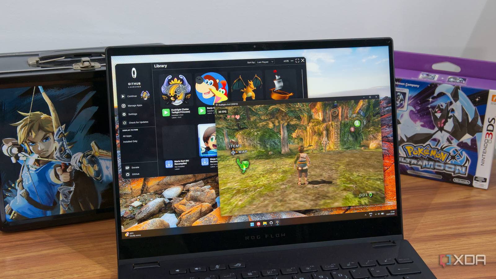 Recompilações de jogos retrô costumavam ser um pesadelo até que descobri este launcher