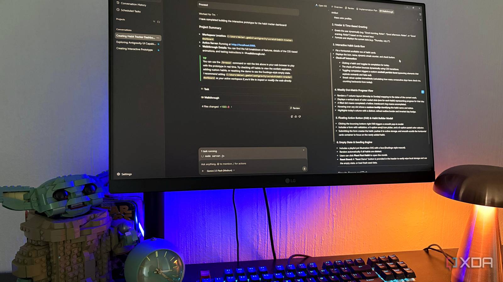Google Antigravity redefines UI prototyping with natural language