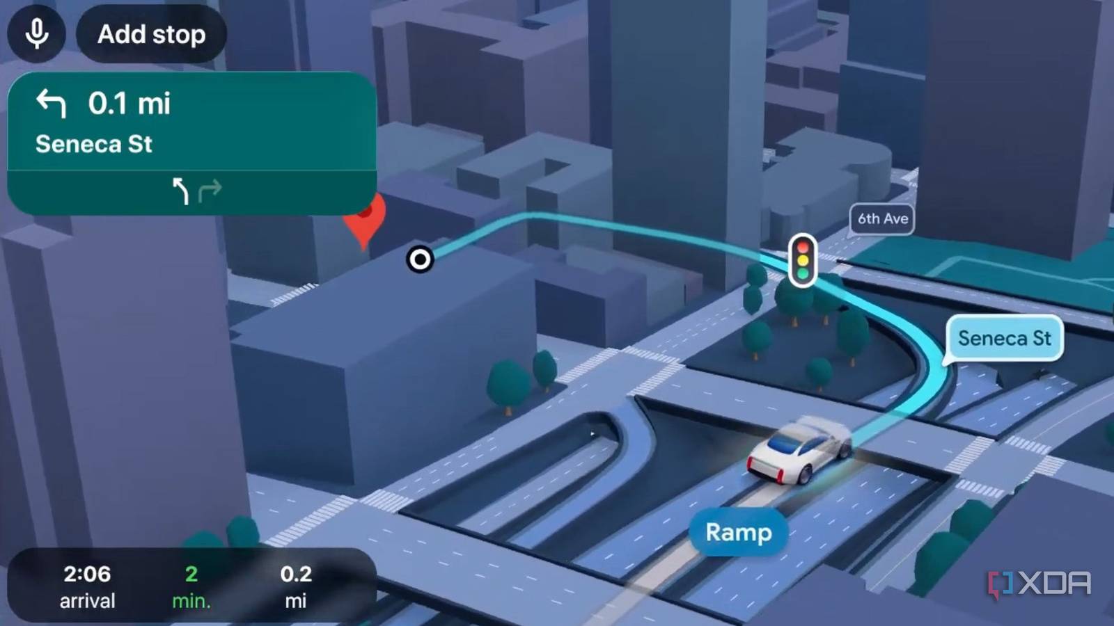 A impressionante interface de usuário de navegação do Google Maps está finalmente chegando ao Android Auto