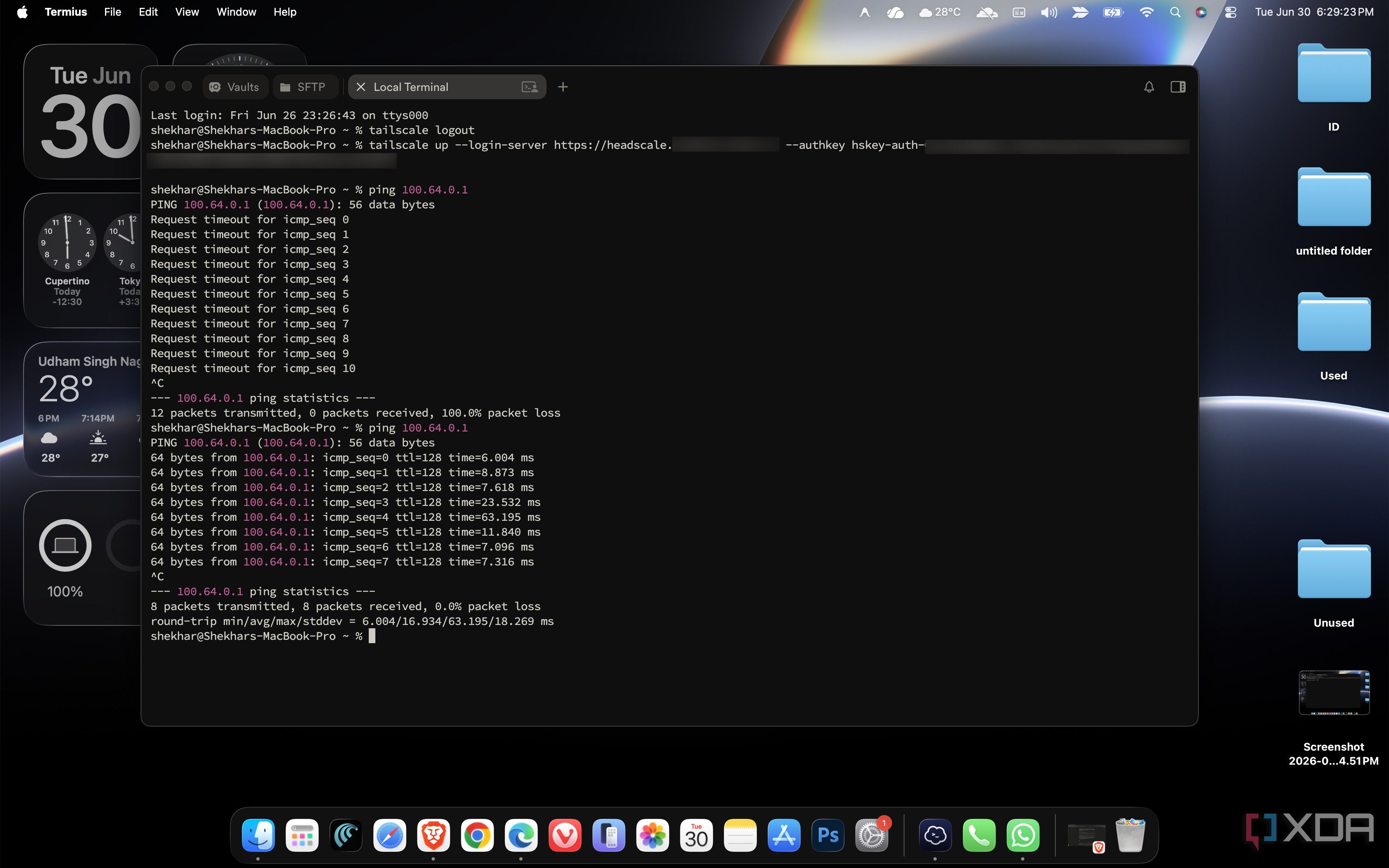 I replaced Tailscale's control server with Headscale, and my devices ...