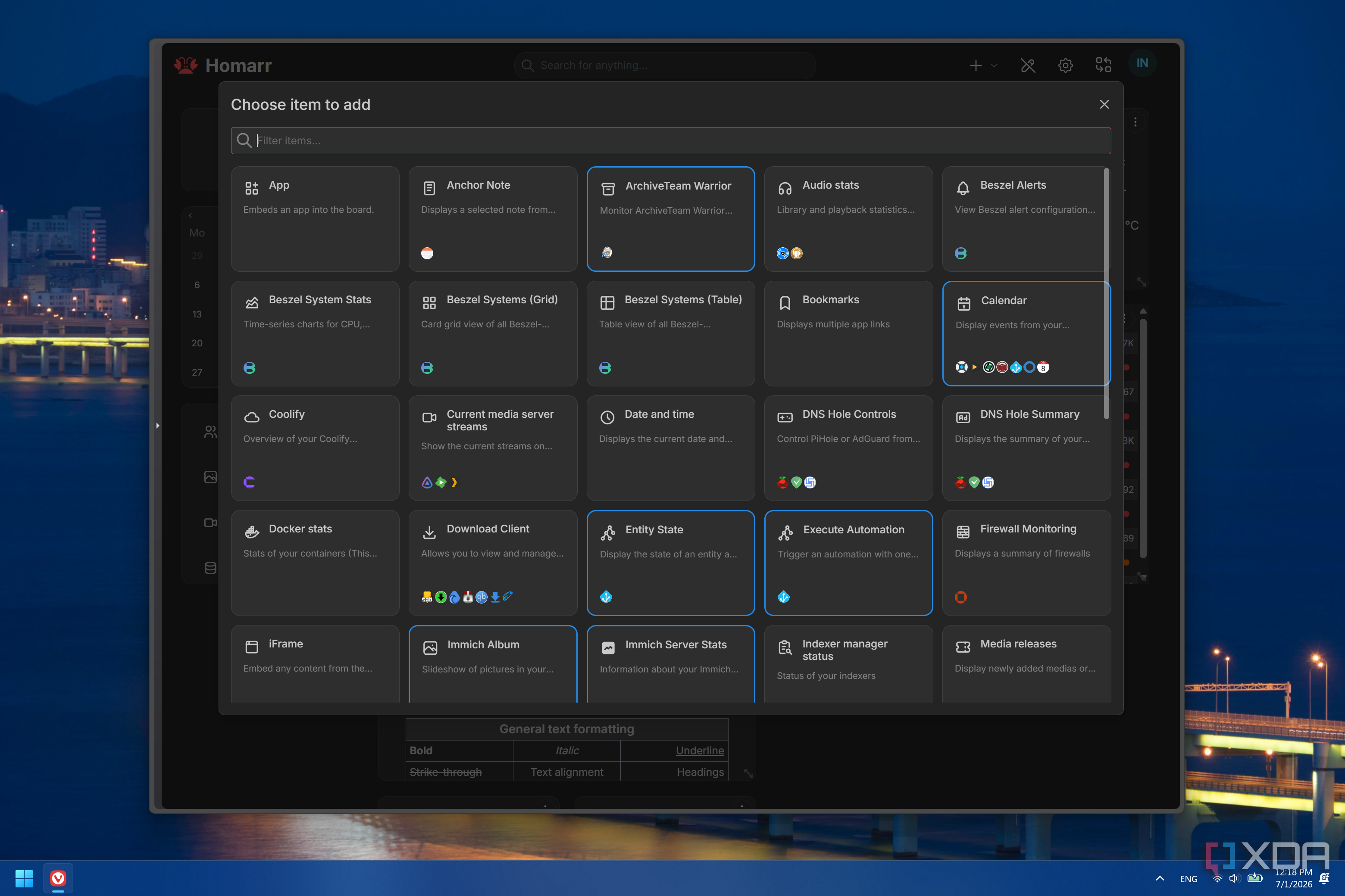 Homarr Custom Css Self-hosted dashboards finally made my new tab page actually useful