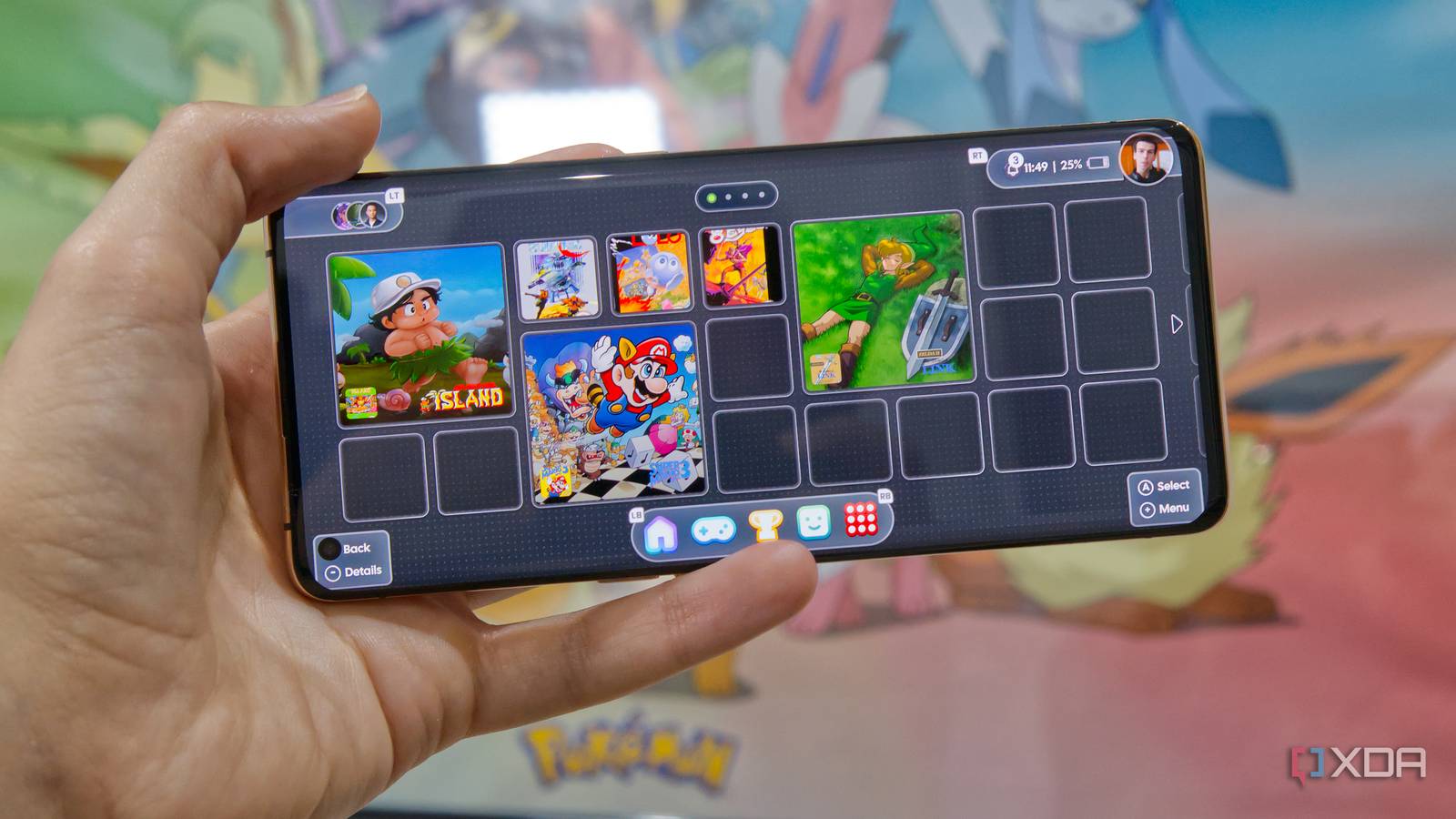 I turned my old phone into a retro gaming machine with this app, and the UI alone makes it worth trying