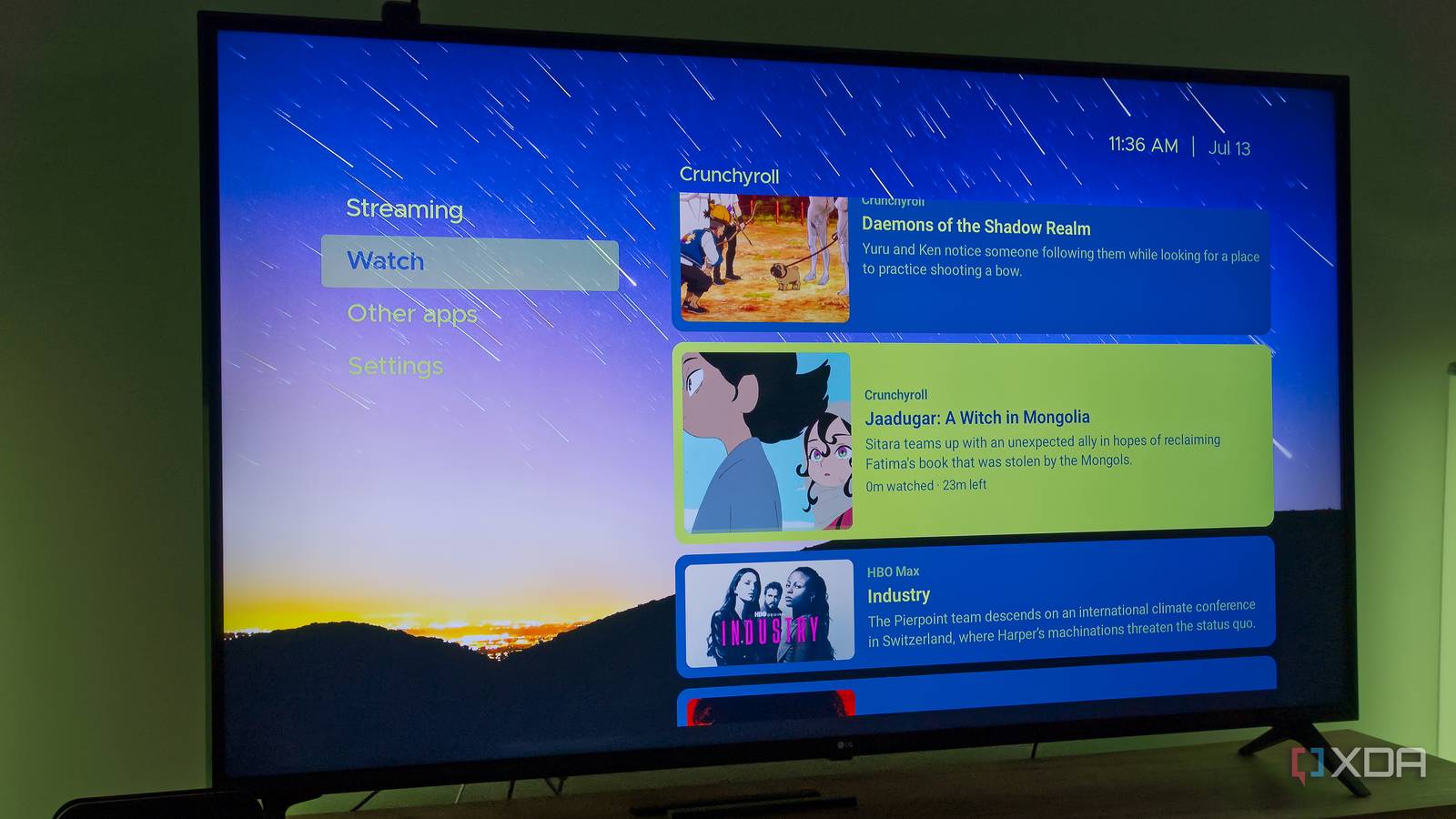 Fiz minha Android TV sem anúncios parecer um Roku, uma atualização que minha sala precisava