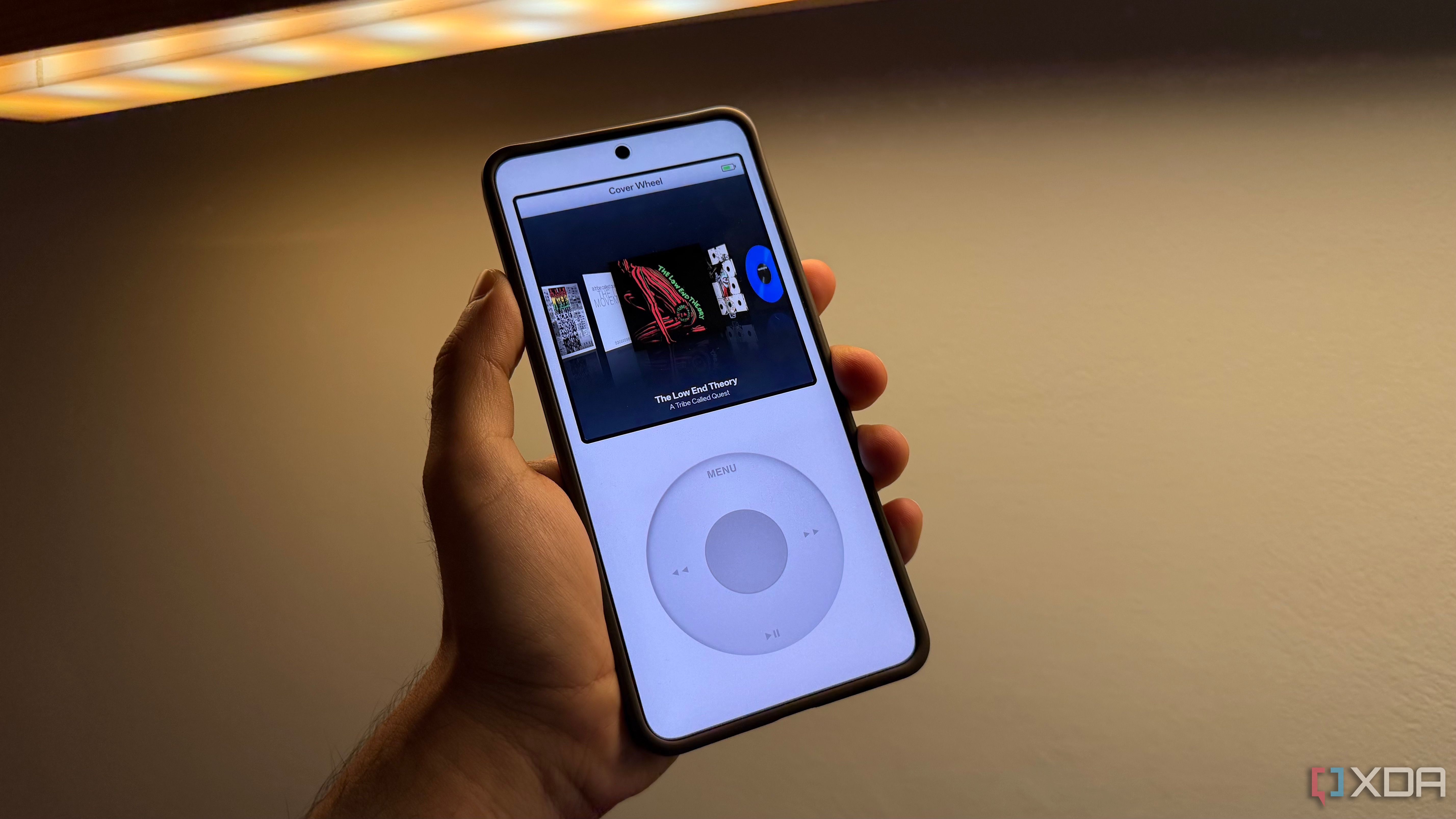 NostalgicPod CoverFlow interface