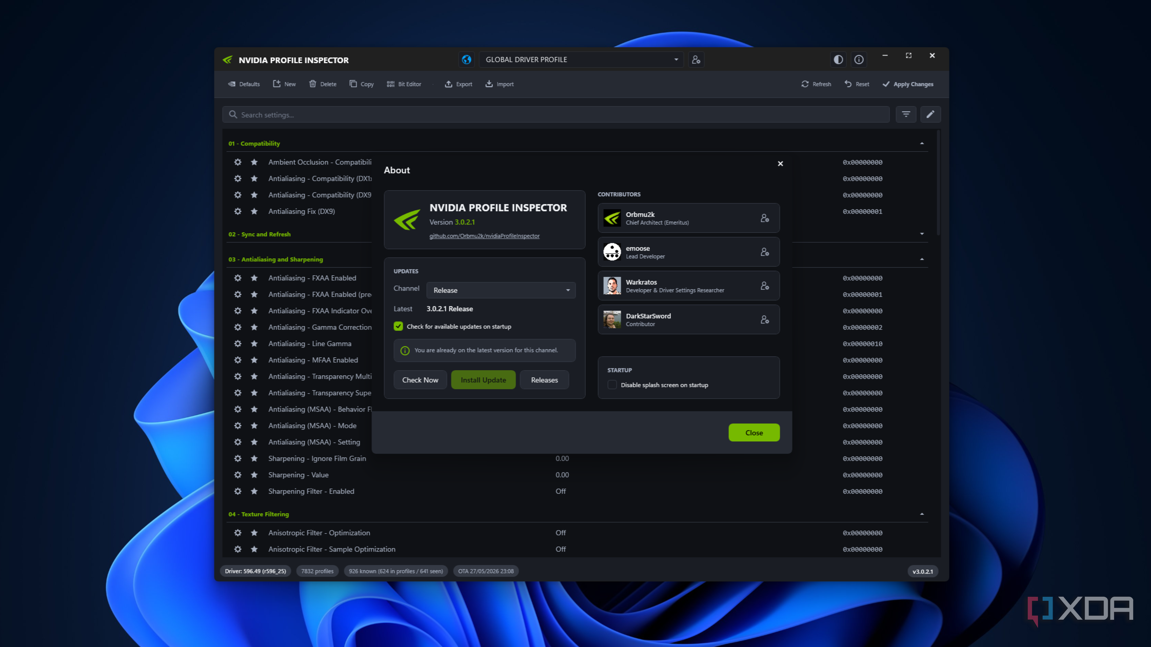 Nvidia Profile Inspector 3.0.2.1 desbloquea ajustes ocultos en GPUs, imagen 2