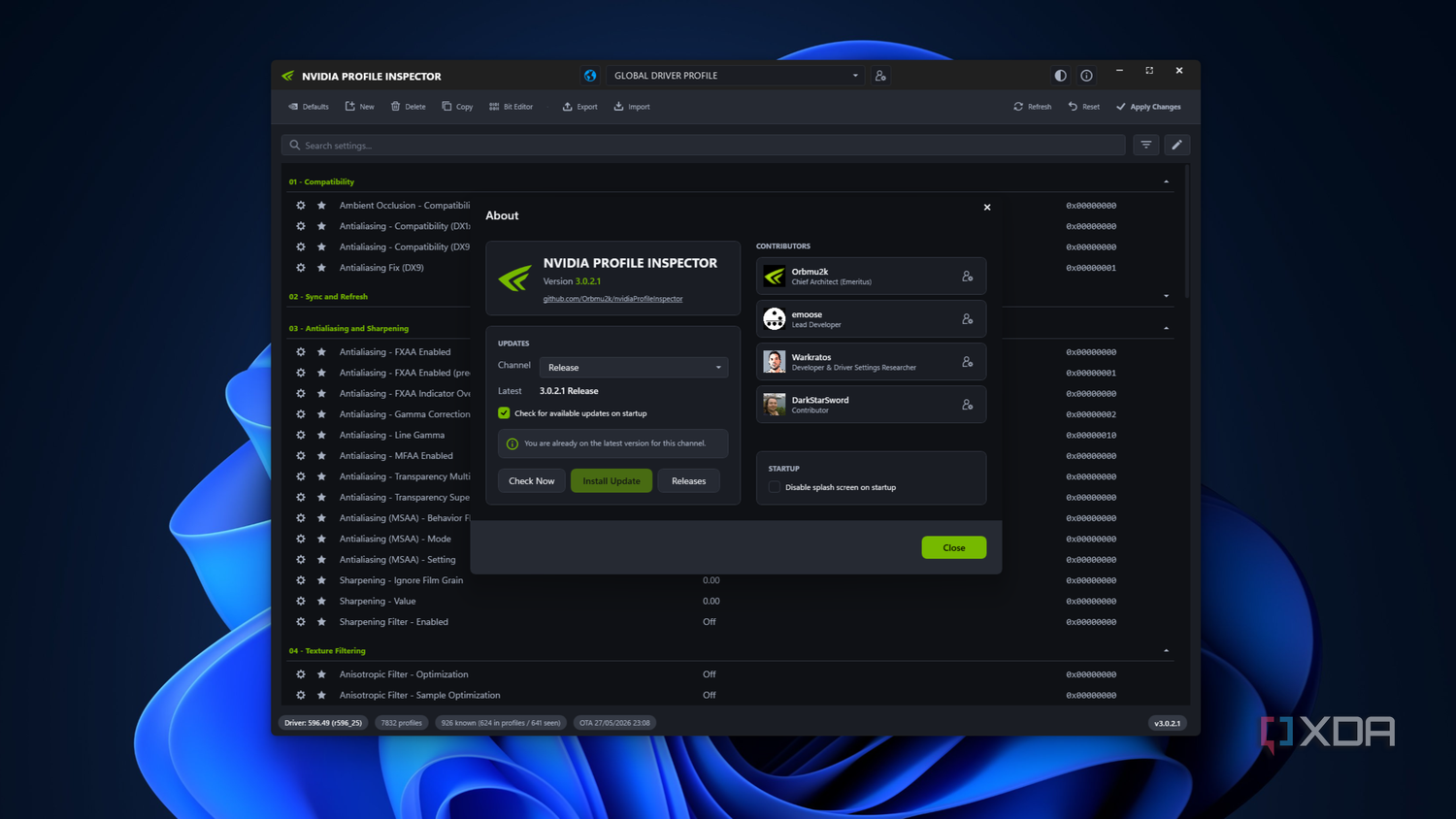 Nvidia Profile Inspector 3.0.2.1 desbloquea ajustes ocultos en GPUs, imagen 2