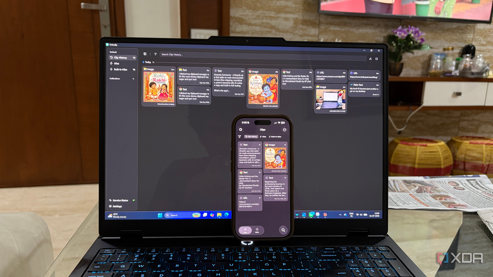 I ditched my clipboard manager after finding this cross-device clipboard app