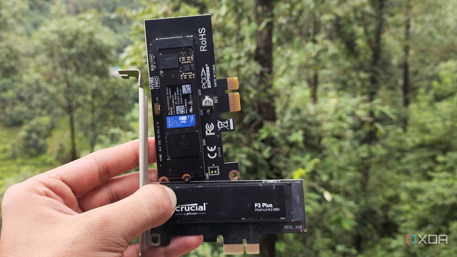 Eu armei os slots PCIe sobressalentes com adaptadores NVMe baratos e eles foram a atualização de melhor qualidade de vida para meus computadores.
