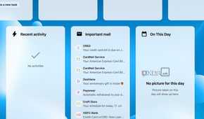Nextcloud dashboard