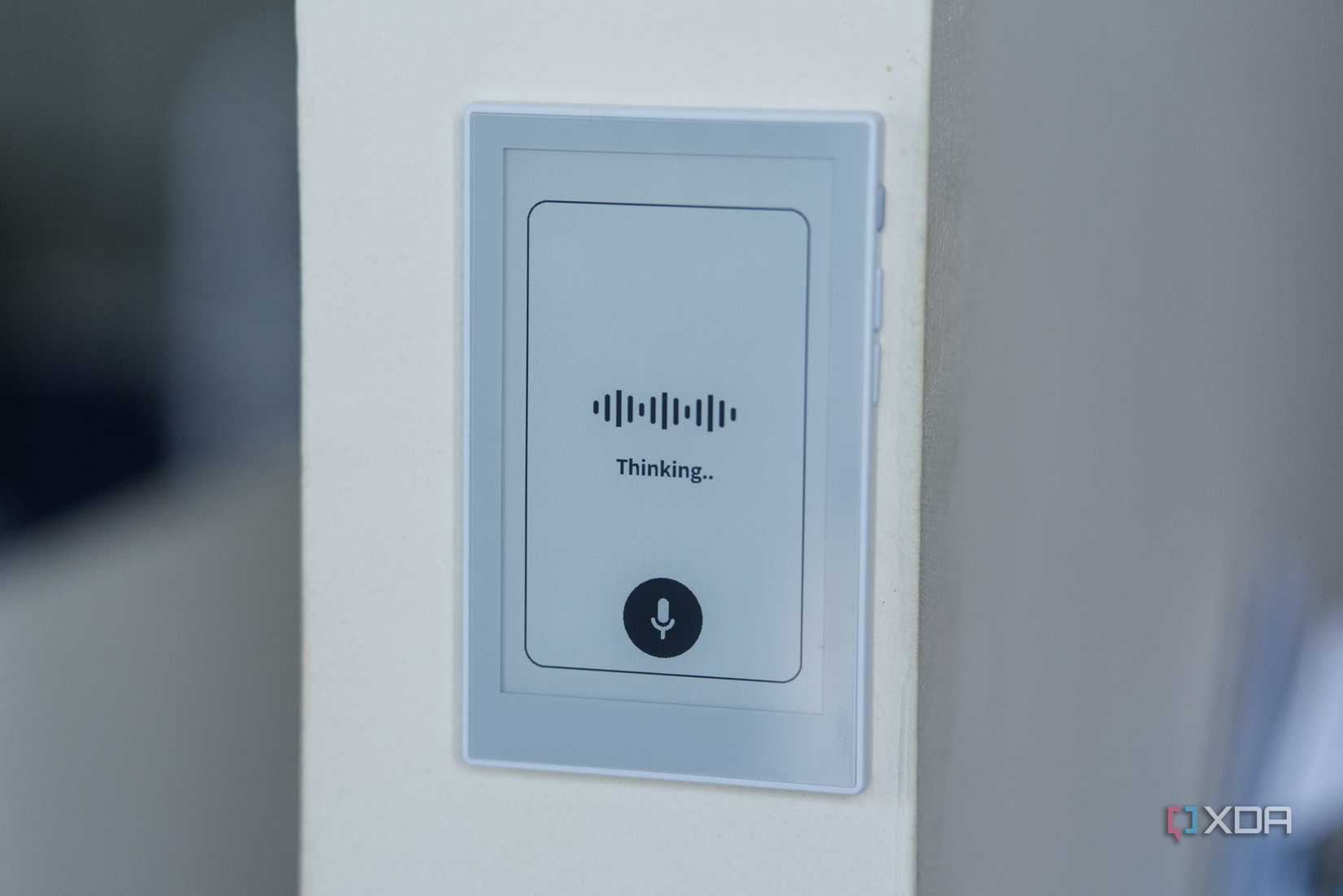 This $50 ESP32 fridge magnet takes voice notes, but the best part is the app platform underneath