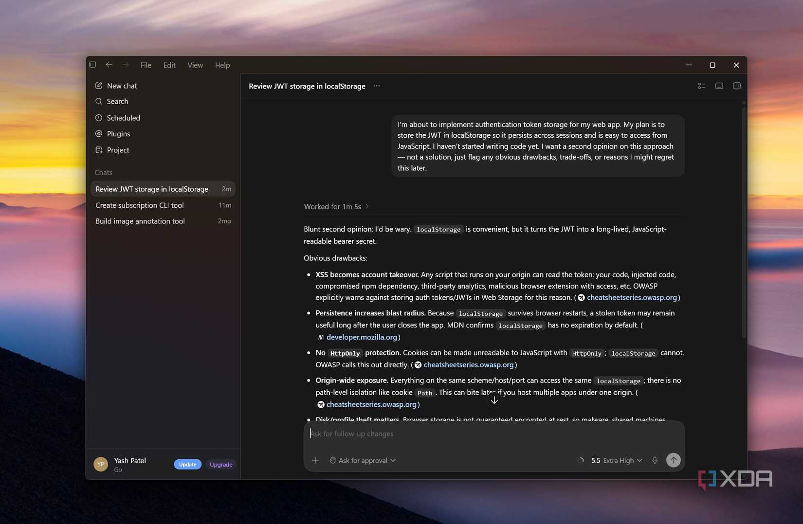 Review approach using AI