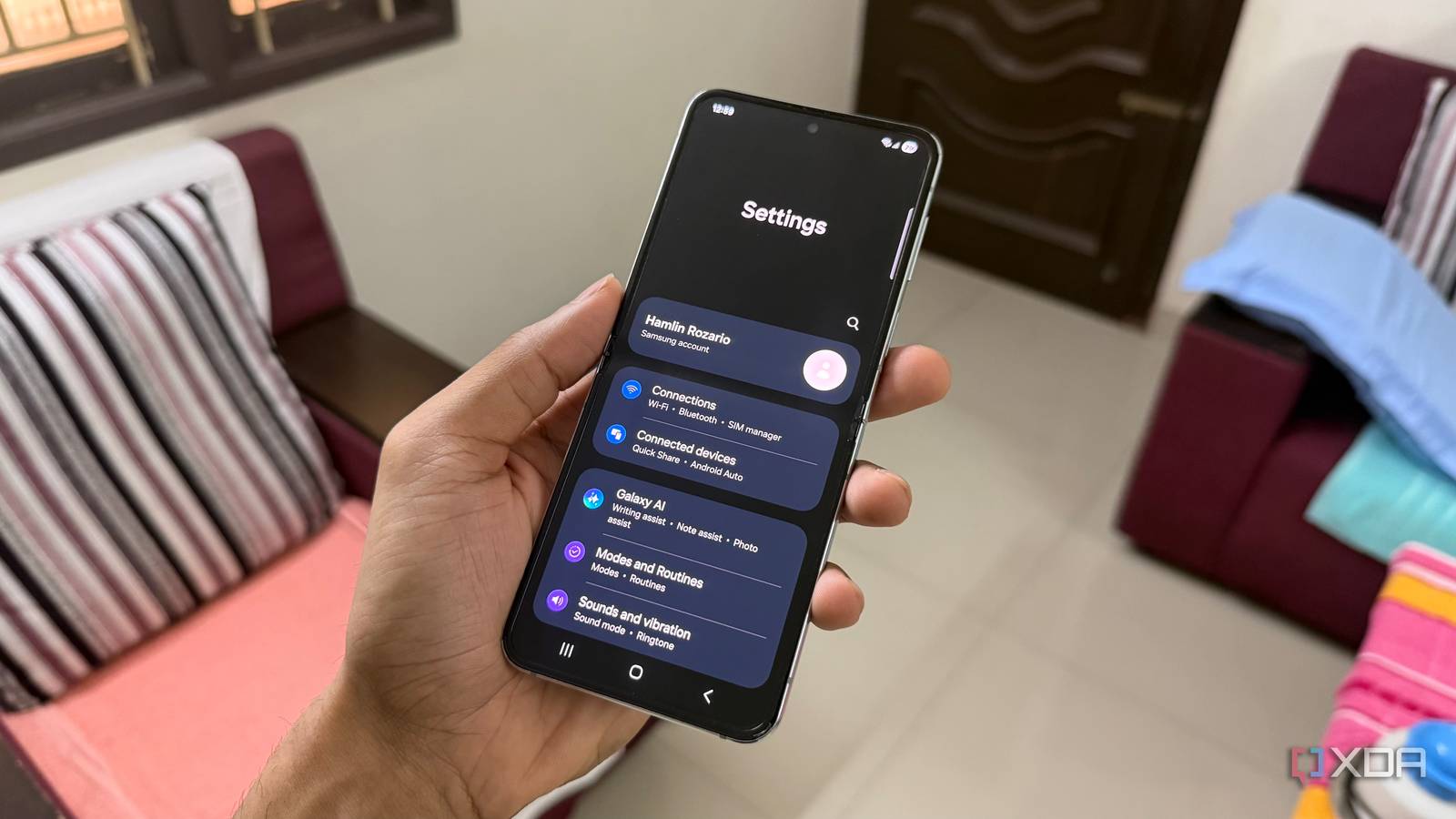 Desativei essa configuração no meu Samsung Galaxy e ganhei uma melhor duração da bateria como bônus Desativei essa configuração no meu Samsung Galaxy e ganhei uma melhor duração da bateria como bônus