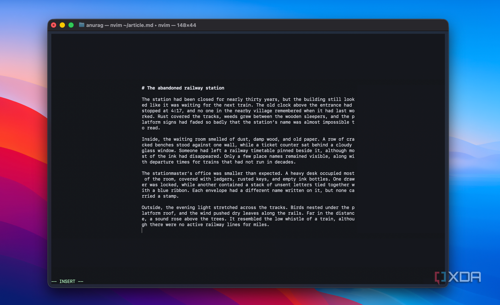 Using Neovim Writing inside the terminal sounds absurd until you realize how much ...