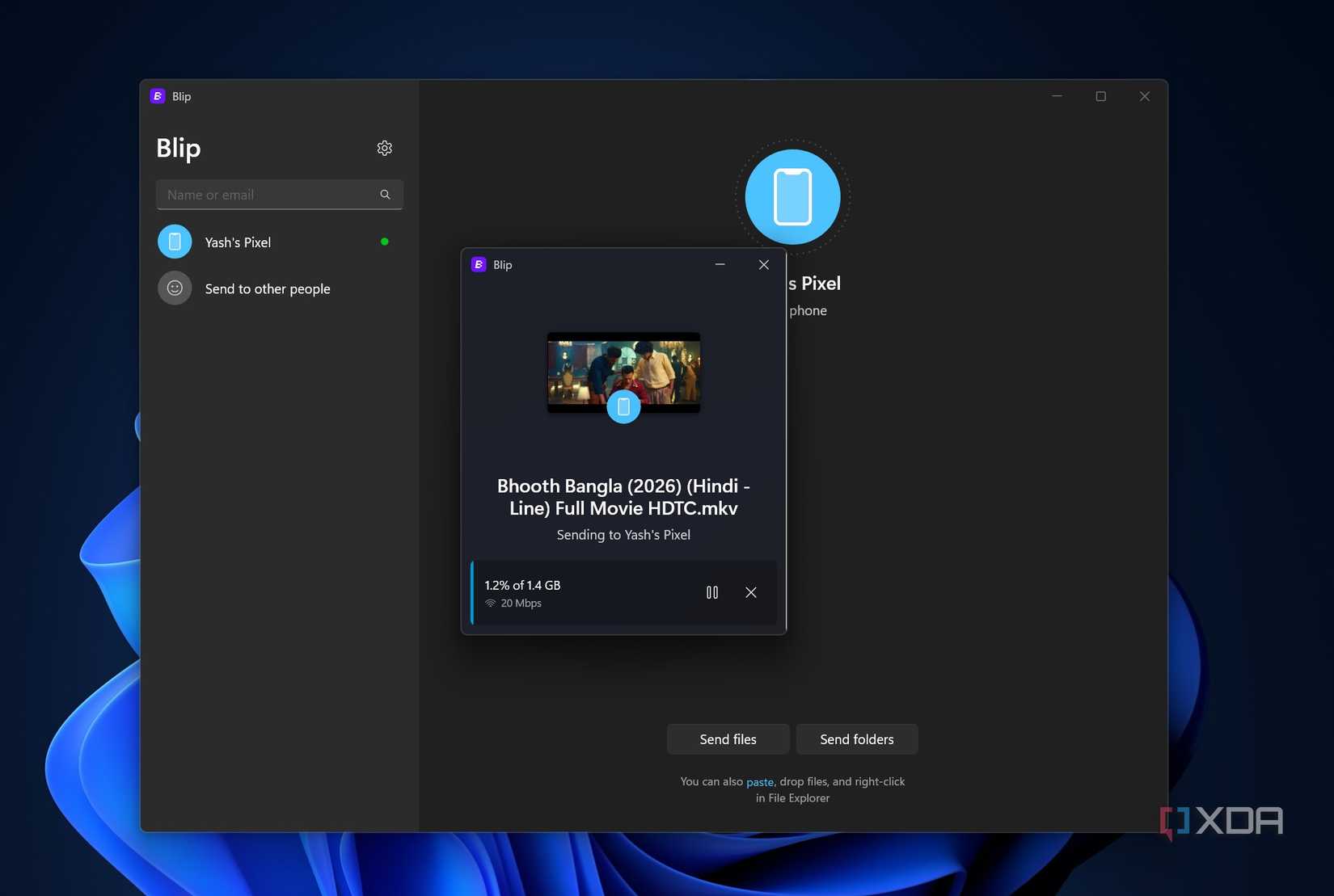 I tried replacing Quick Share with LocalSend, PairDrop, and Blip — only ...