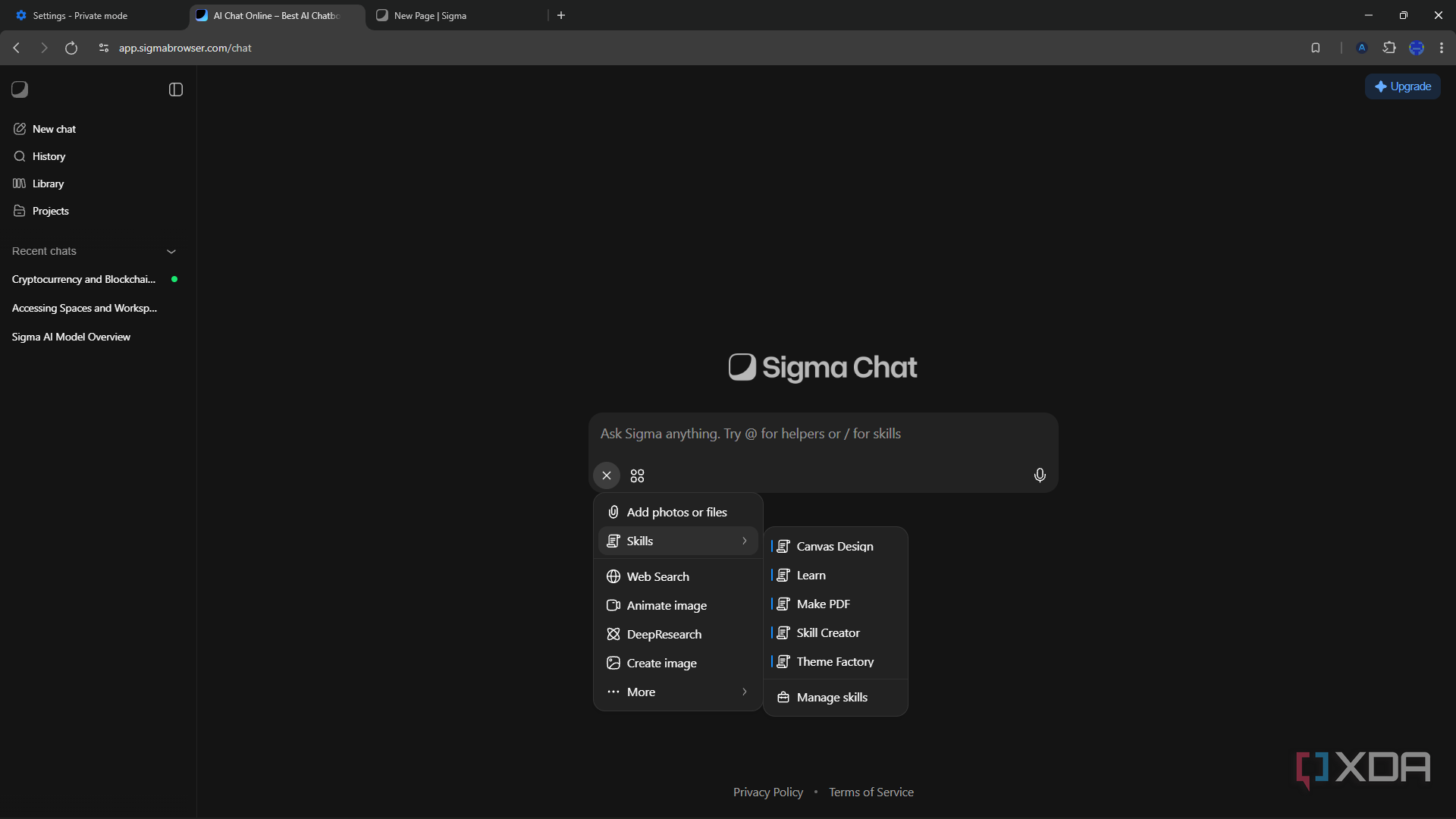 I switched to an AI browser that runs its own local LLM, and I'm not ...