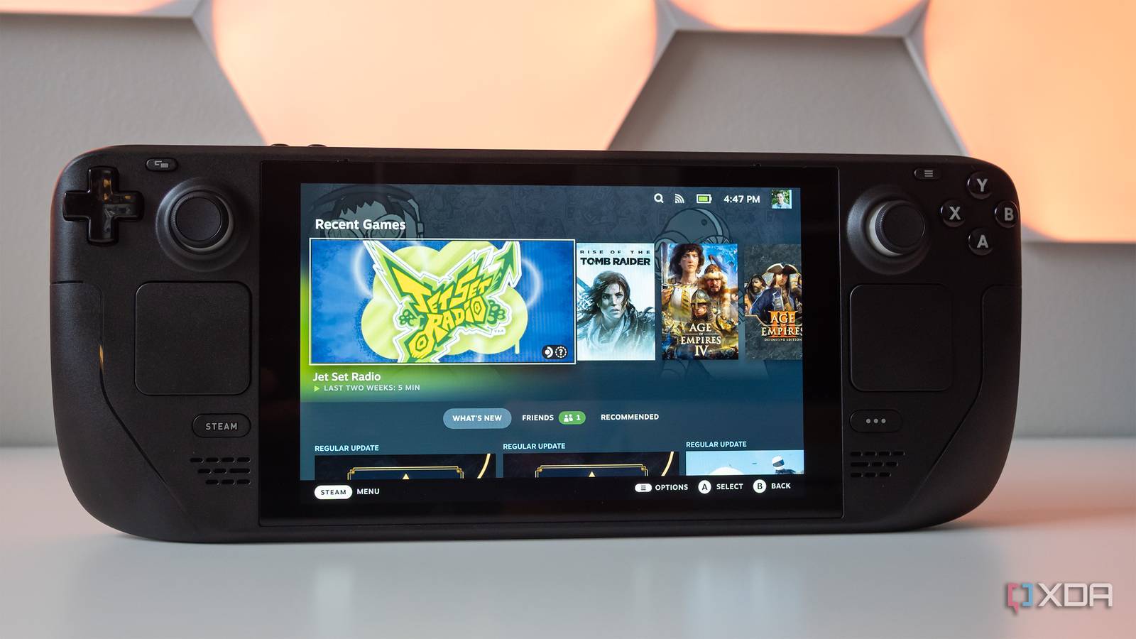 The Steam Deck LCD