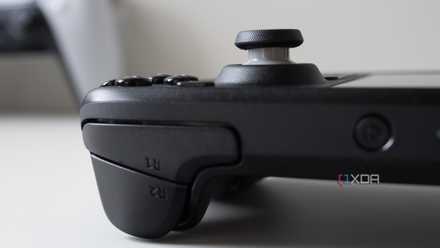 The Steam Deck OLED's joysticks