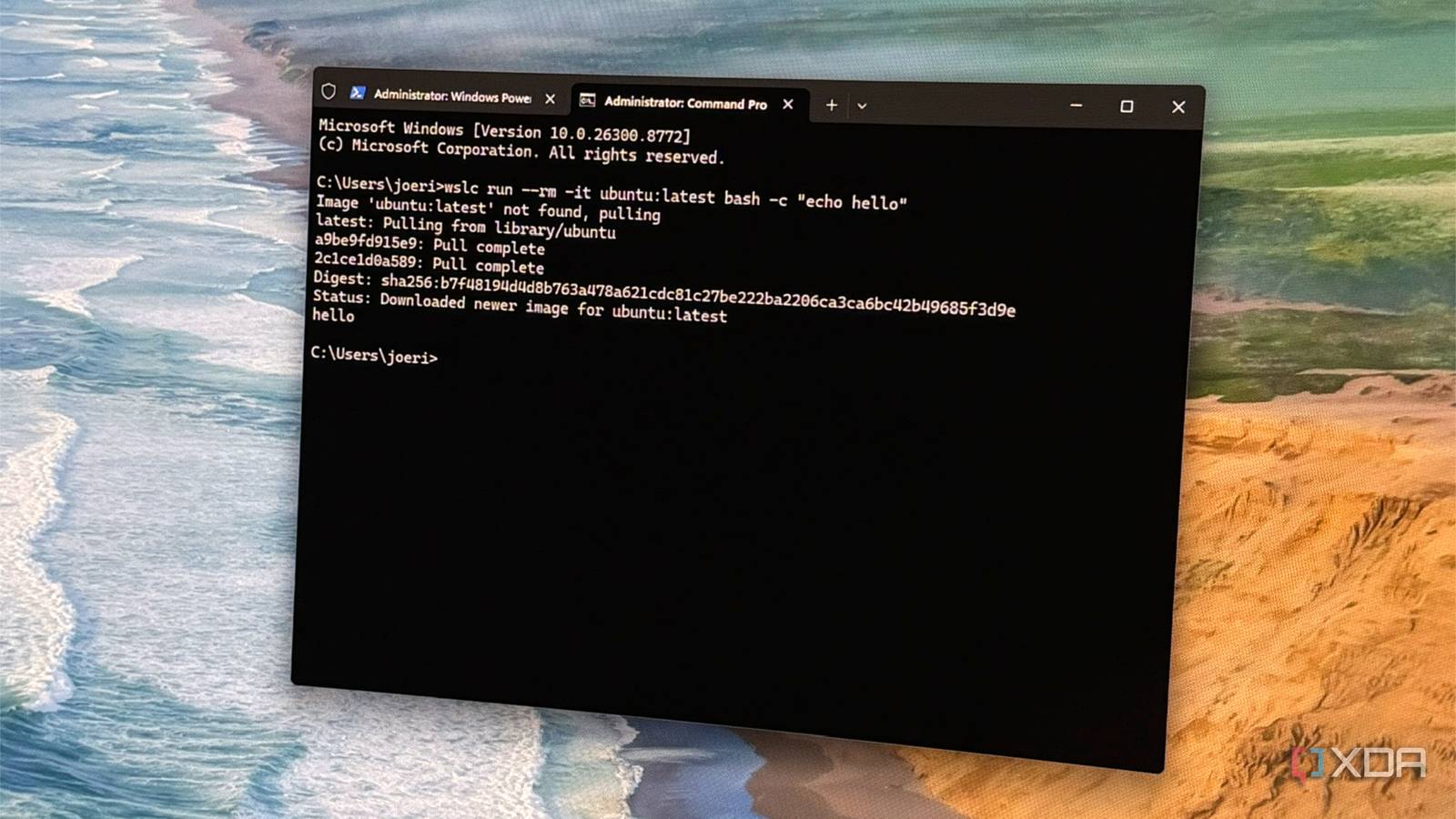Mudei do Docker Desktop para WSL Containers e voltei
