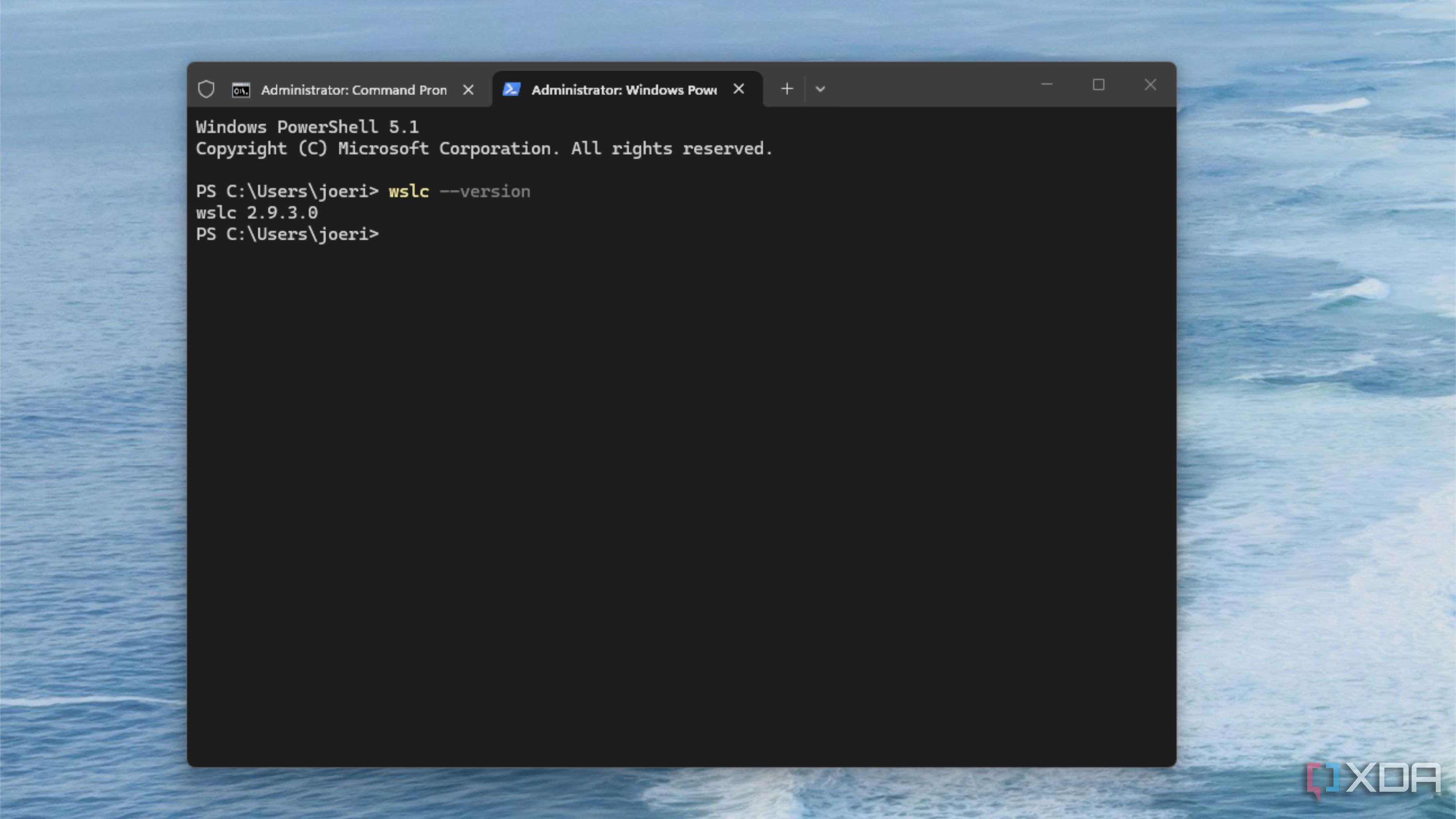 I switched from Docker Desktop to WSL Containers, and I'm switching back