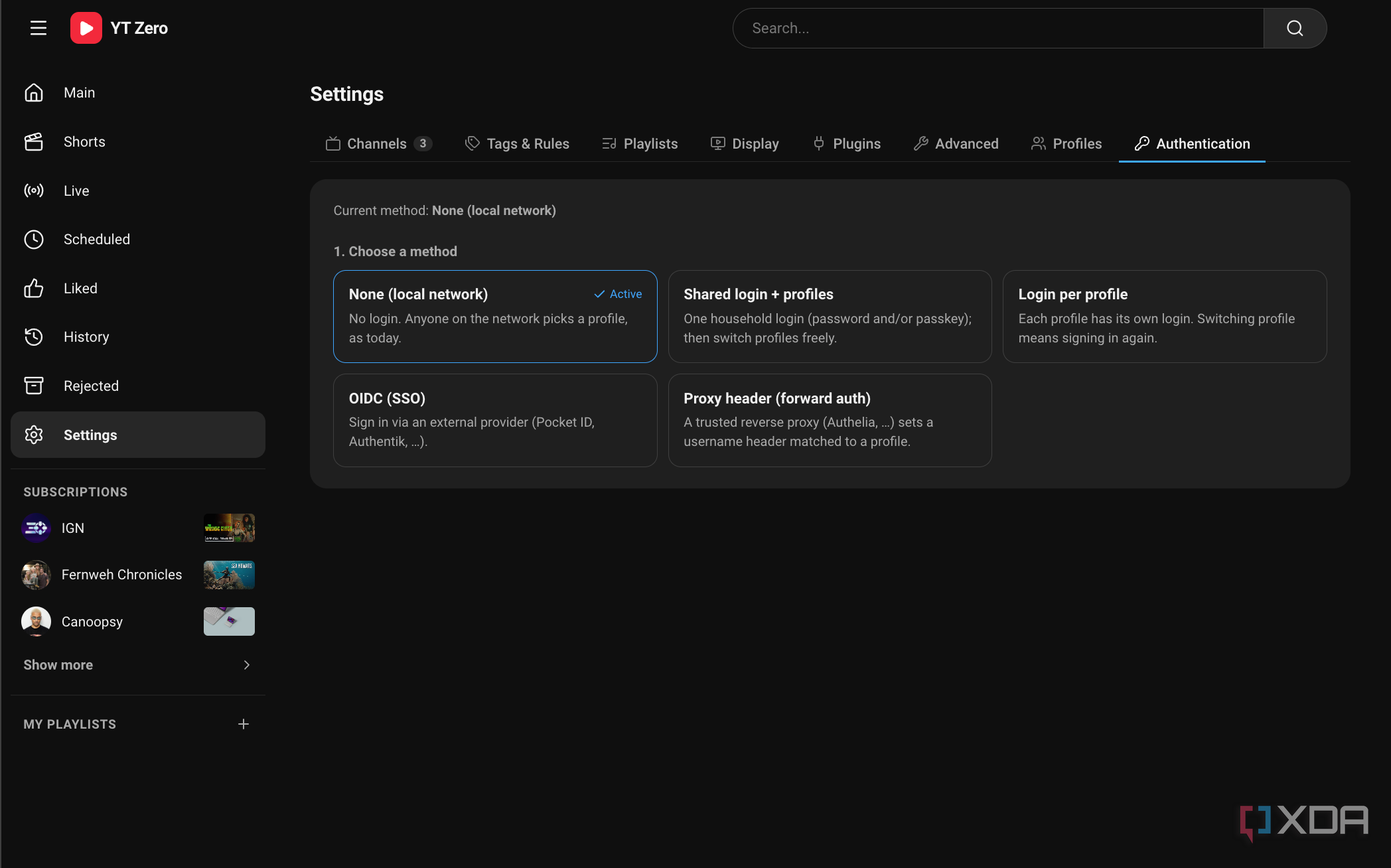 This self-hosted YouTube frontend strips out recommendations and gives ...
