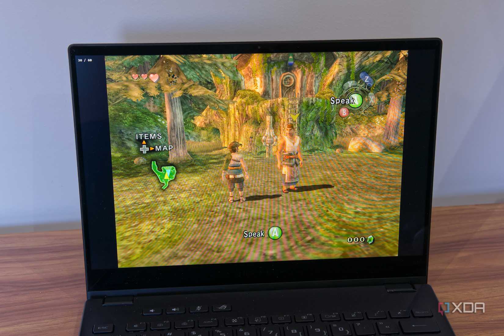Zelda Twilight princess with Lossless Scaling