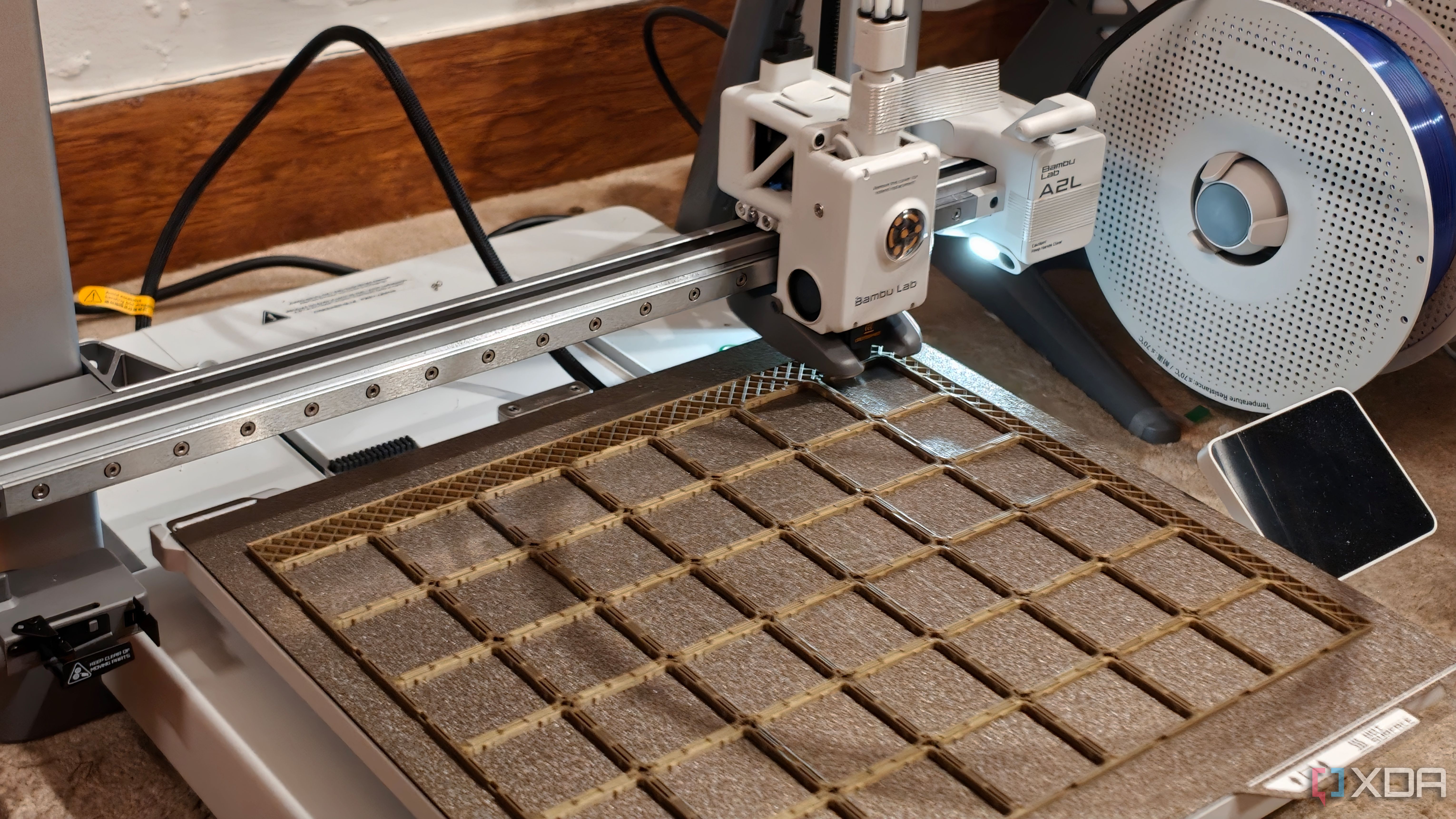 3D printer in action