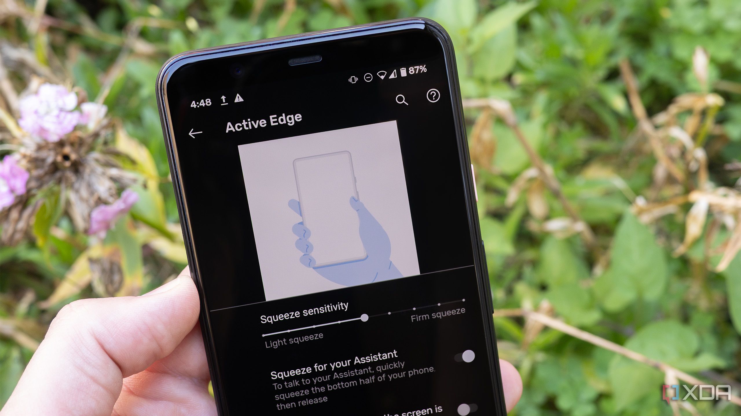 active edge pixel 4