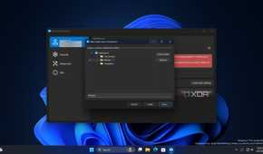 screenshot of add nextcloud folder