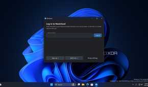 screenshot of adding nextcloud device