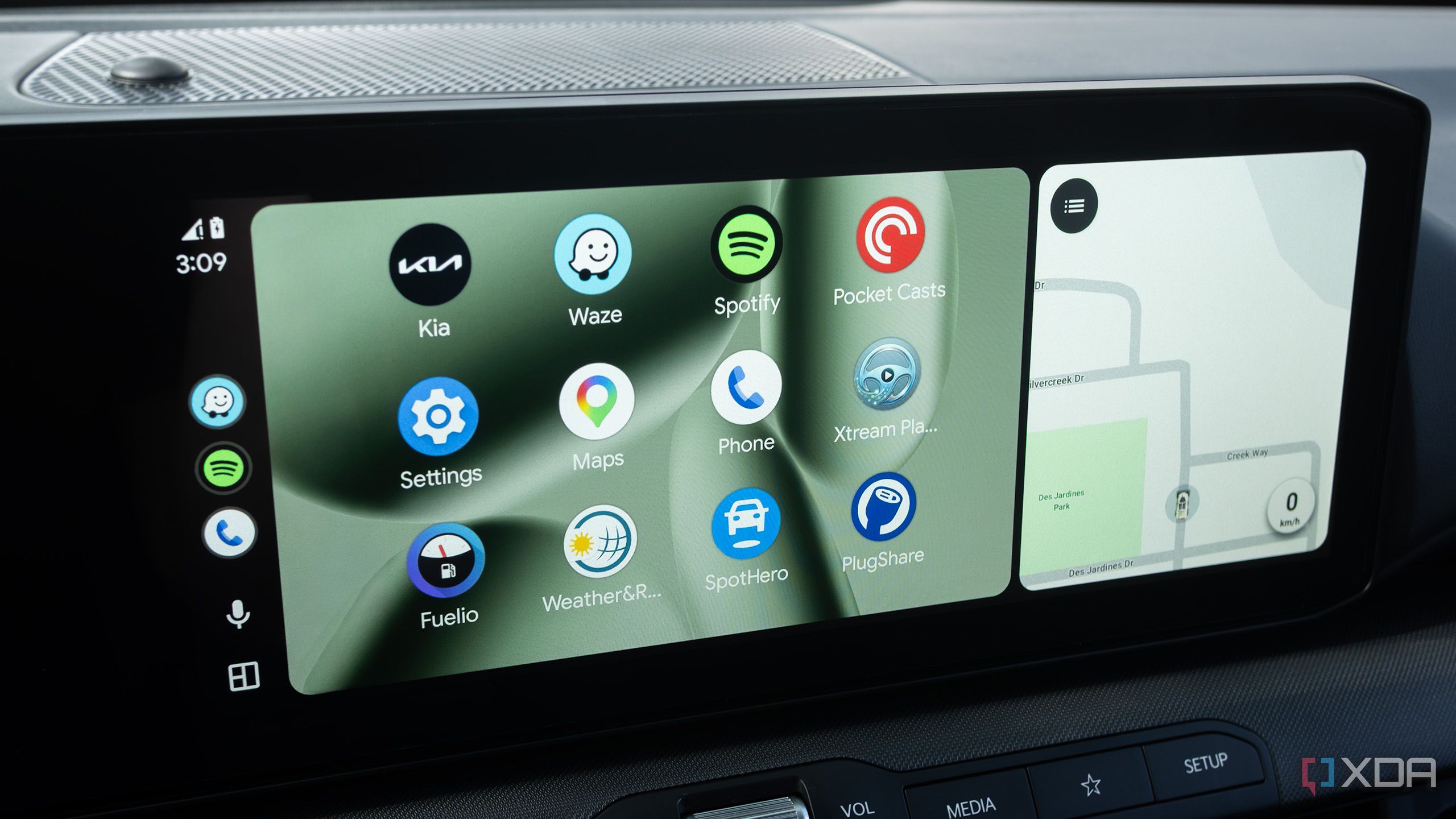 Niche apps on Android Auto's home screen
