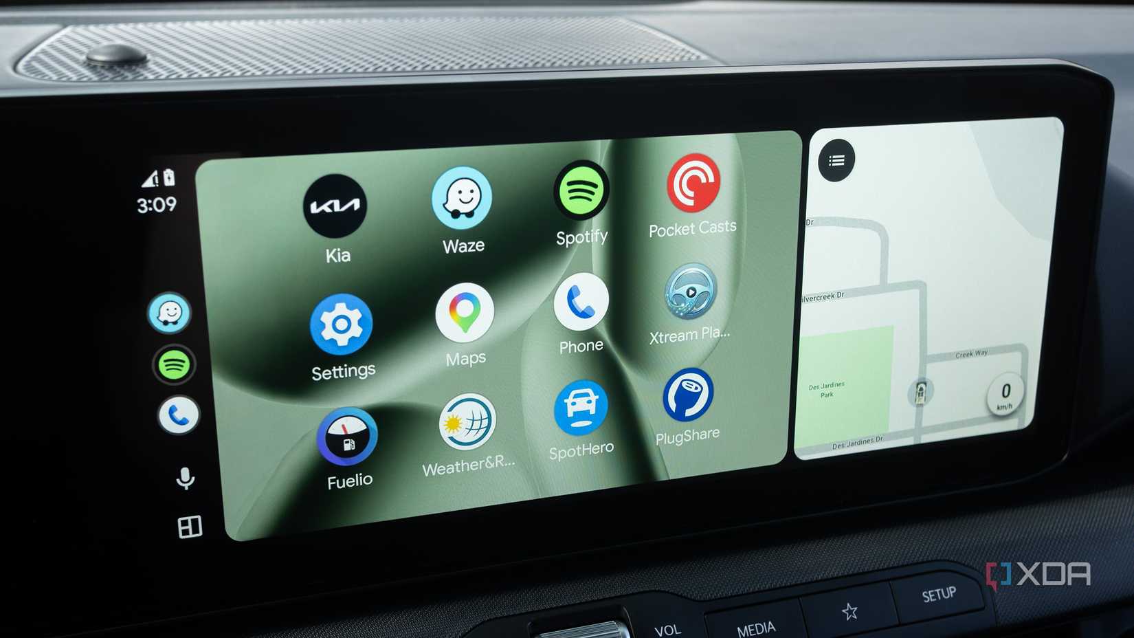 Android Device Settings Example I made Android Auto render at a higher resolution in developer settings ...