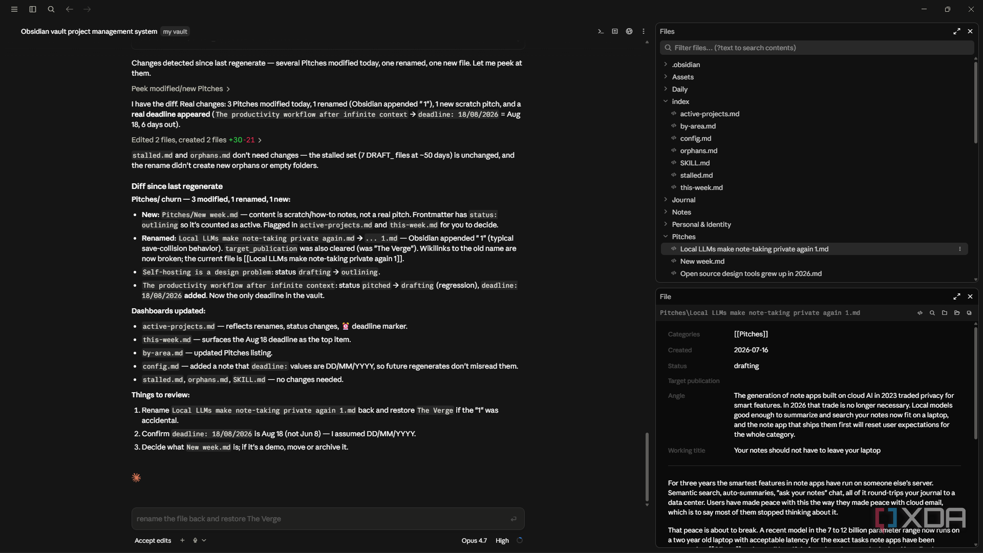 использование Obsidian в качестве кэша — иллюстрация 5 к материалу