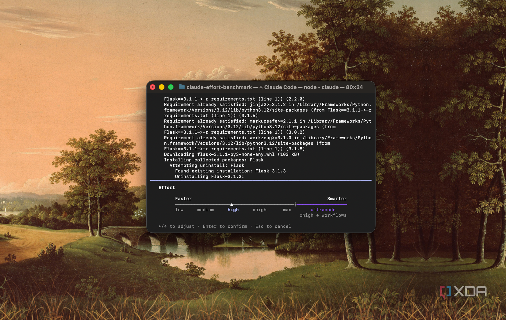 настройка уровня усилий в Claude Code — иллюстрация 2 к материалу настройка уровня усилий в Claude Code — иллюстрация 2 к материалу