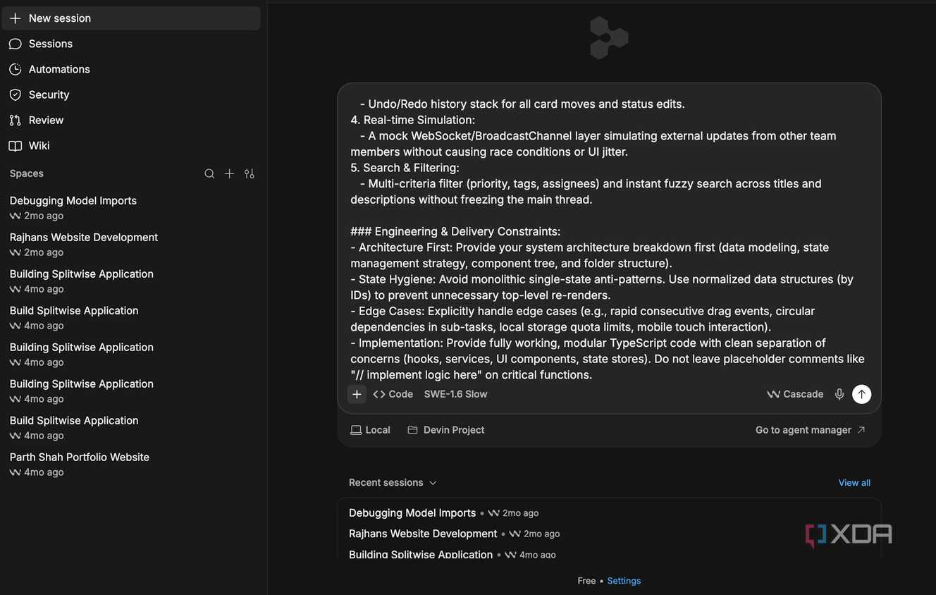Devin Desktop как сбалансированный инструмент для vibe coding — иллюстрация 3 к материалу Devin Desktop как сбалансированный инструмент для vibe coding — иллюстрация 3 к материалу