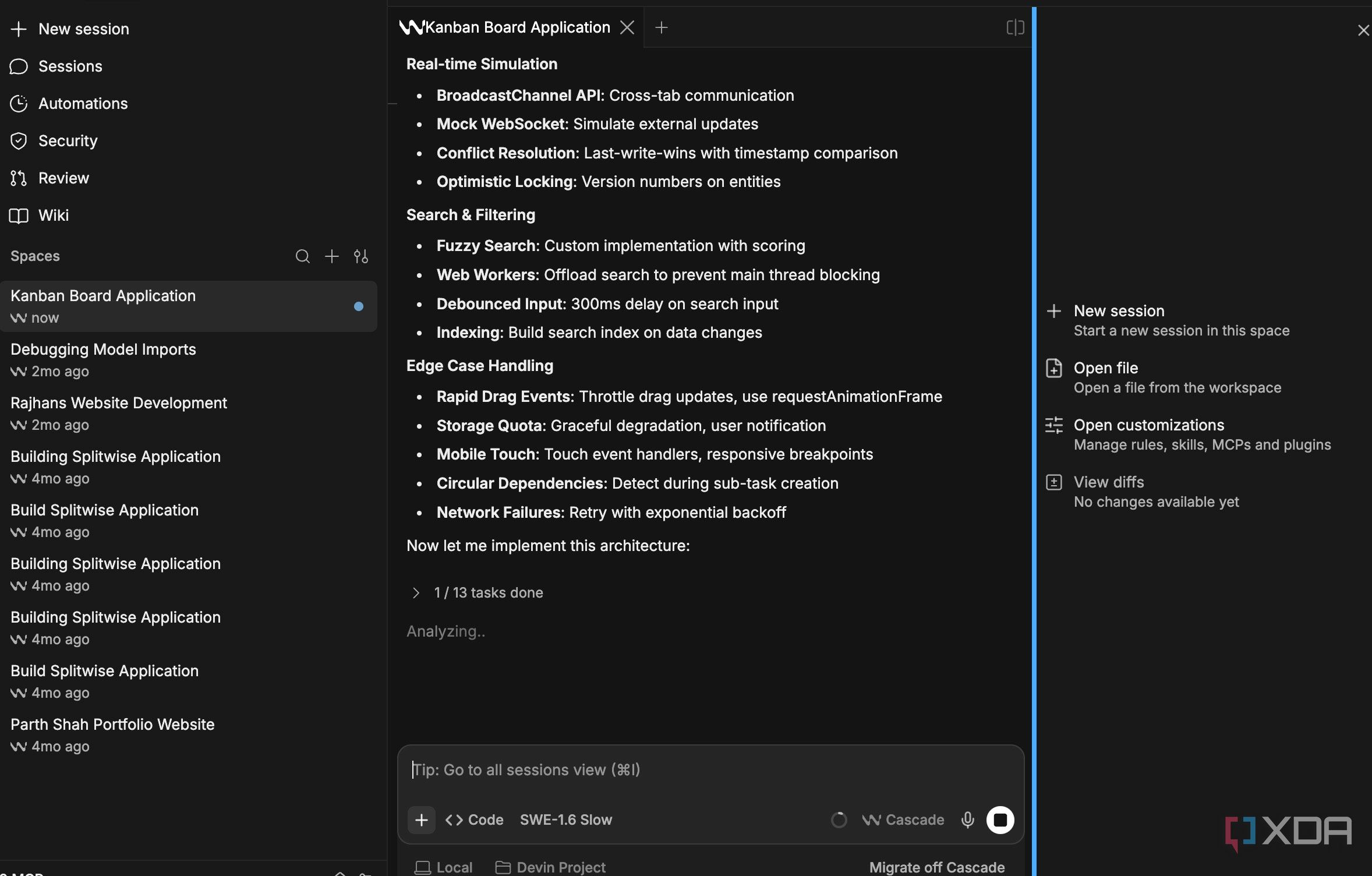 Devin Desktop как сбалансированный инструмент для vibe coding — иллюстрация 4 к материалу