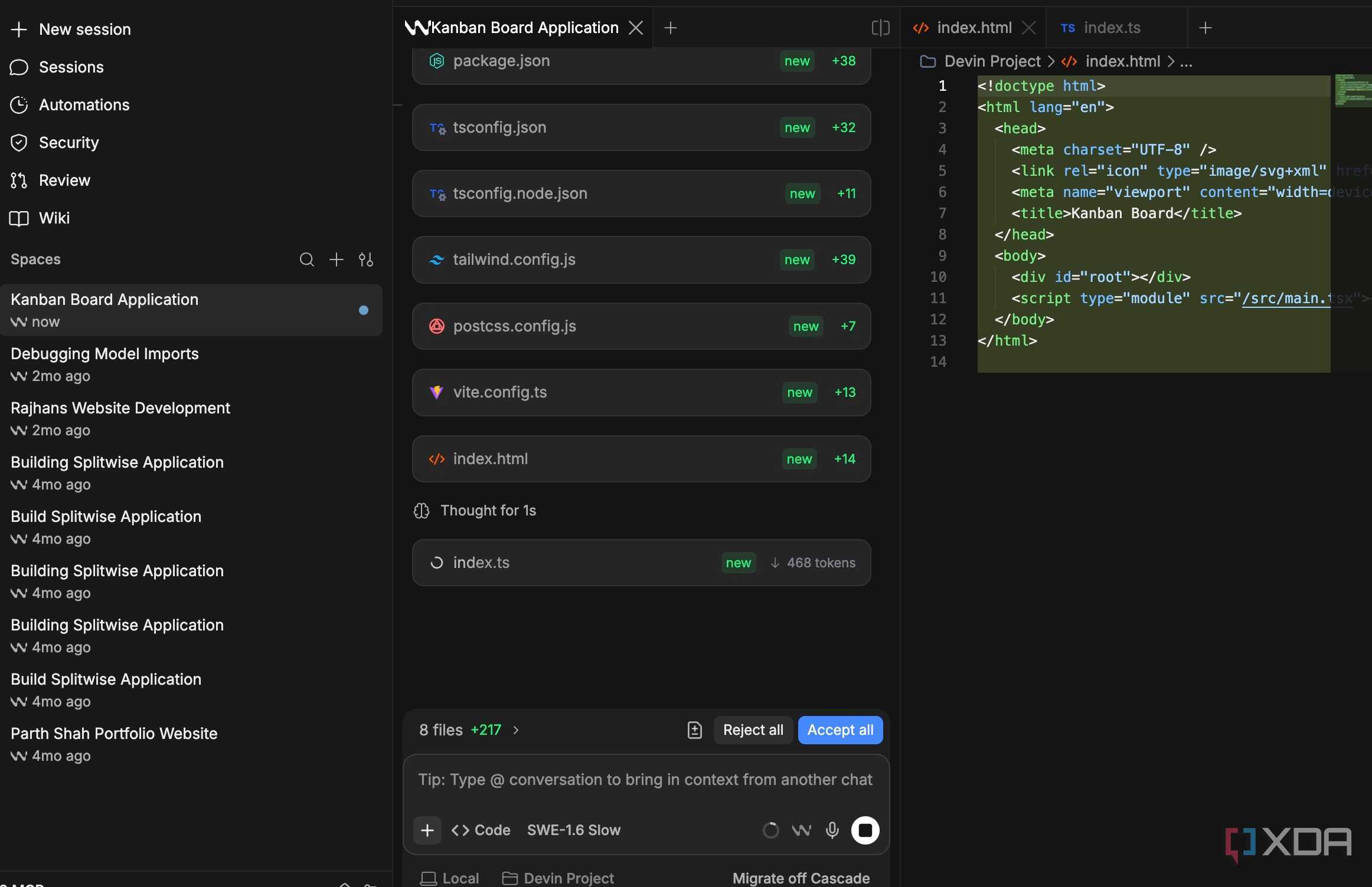 Devin Desktop как сбалансированный инструмент для vibe coding — иллюстрация 10 к материалу Devin Desktop как сбалансированный инструмент для vibe coding — иллюстрация 10 к материалу