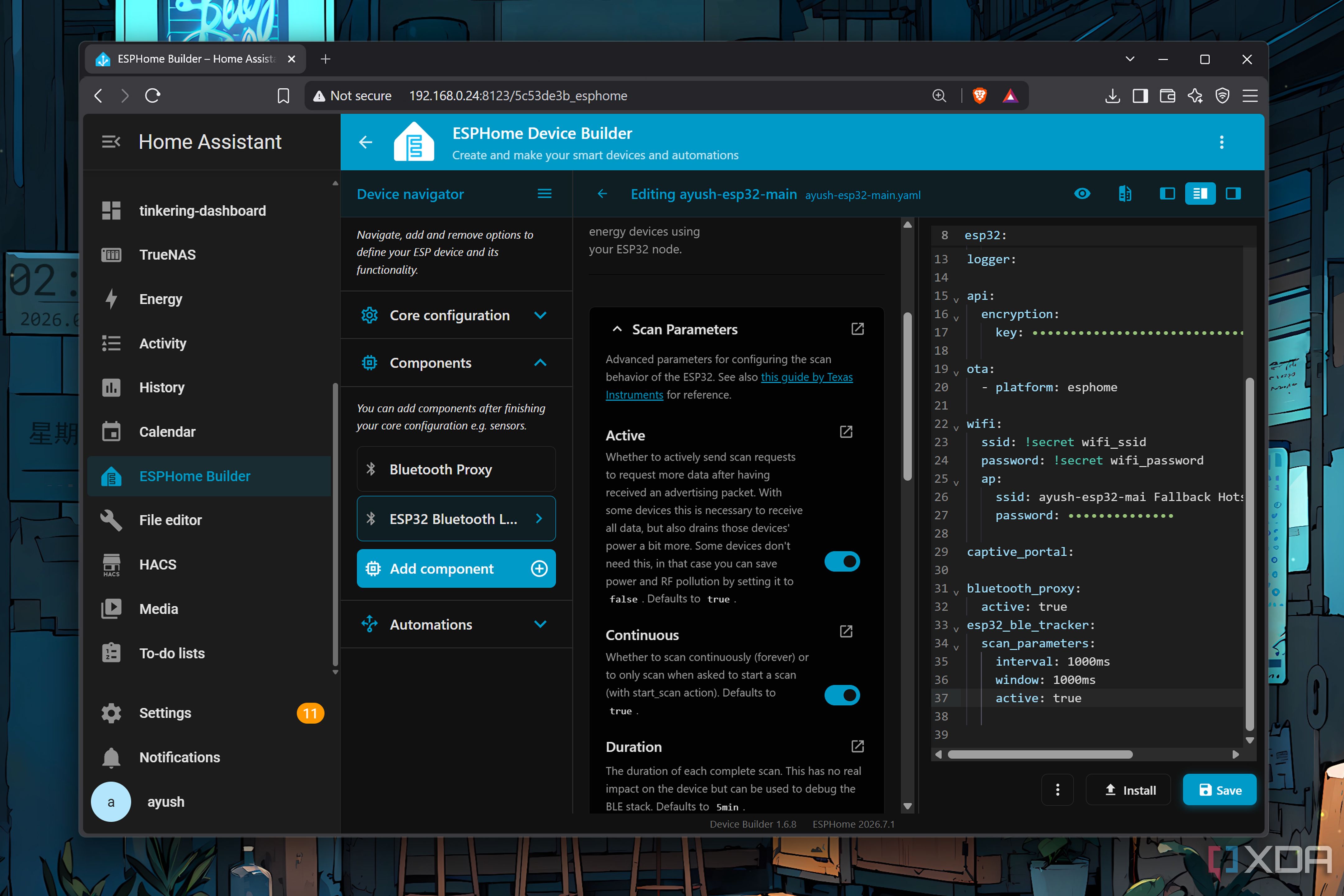 Setting up Bluetooth Proxy on Home Assistant