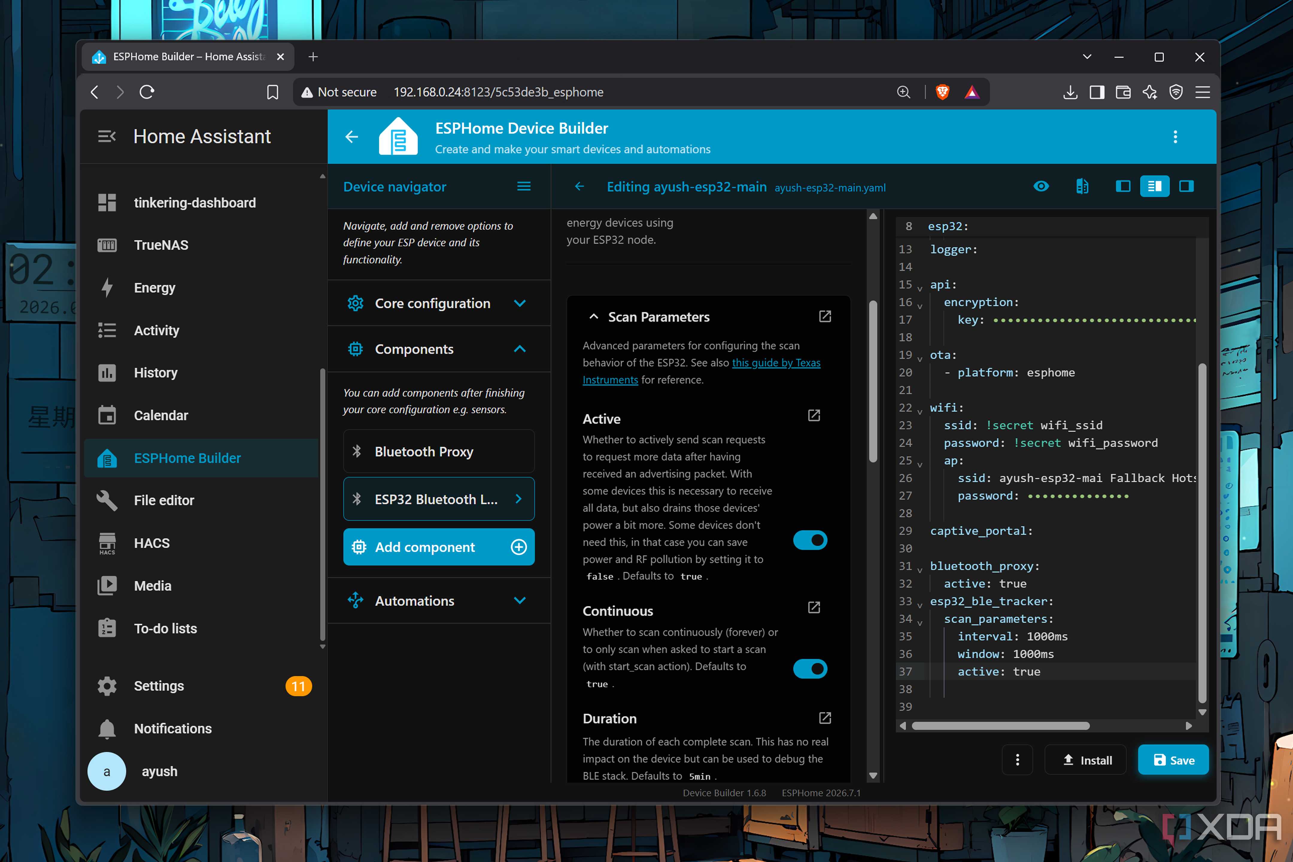 Setting up Bluetooth Proxy on Home Assistant