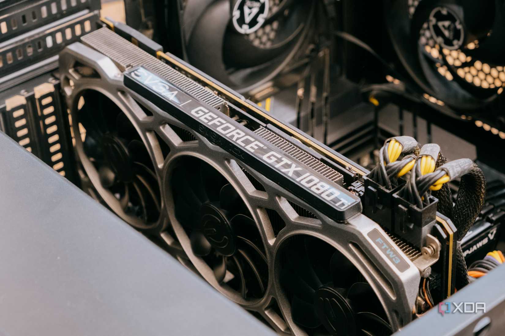 EVGA GTX 1080 Ti with fans off