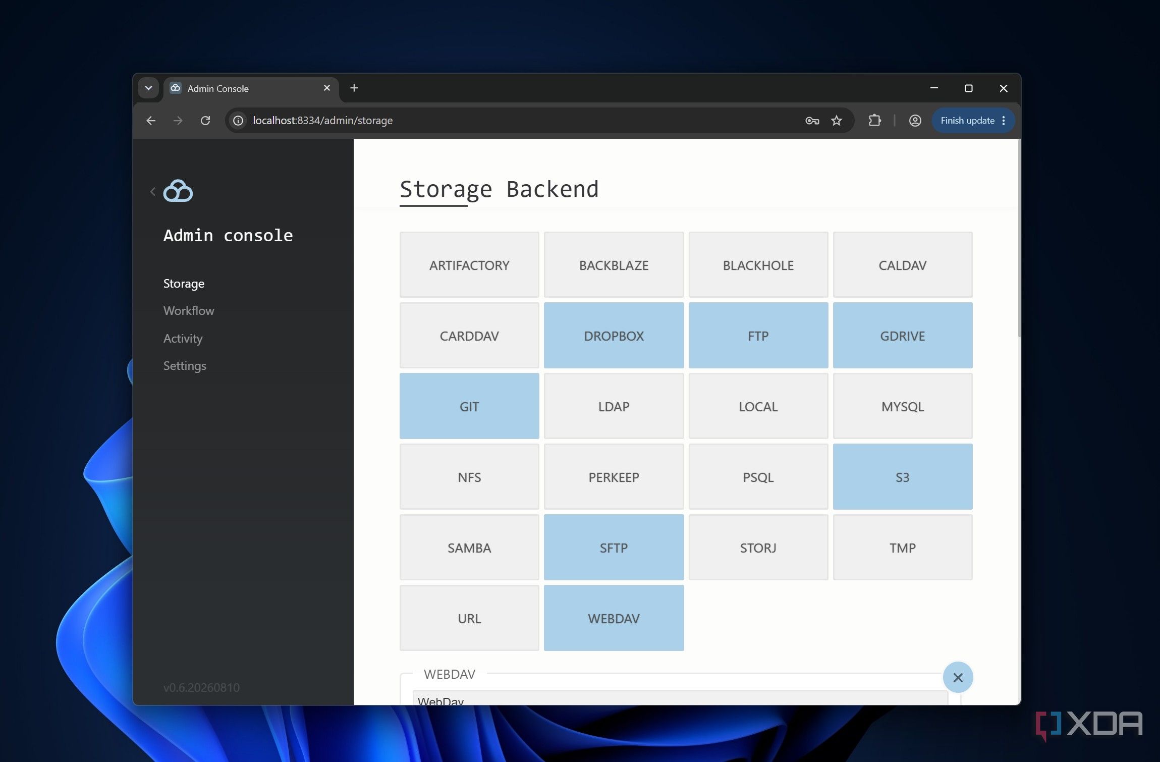 Filestash features