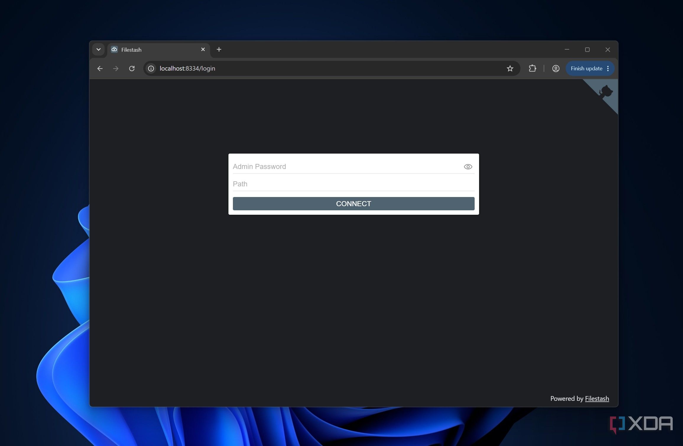 Чистый пользовательский интерфейс Filestash
