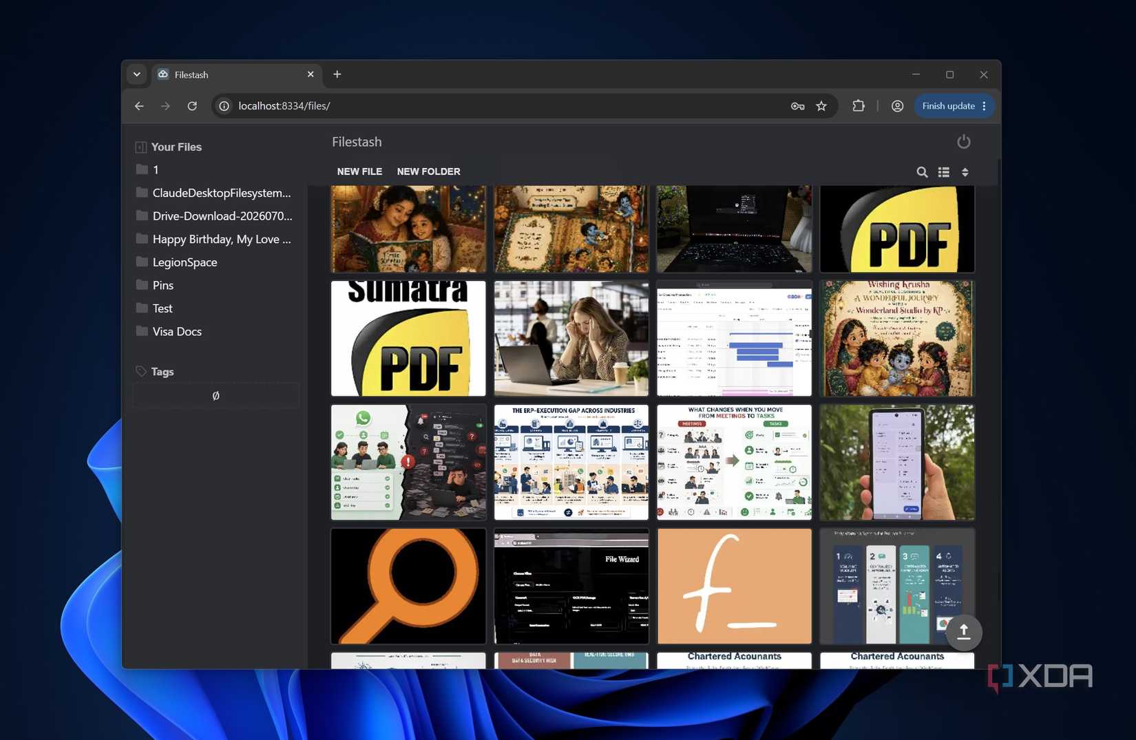 Filestash: современная альтернатива File Browser для вашего сервера Filestash showing images