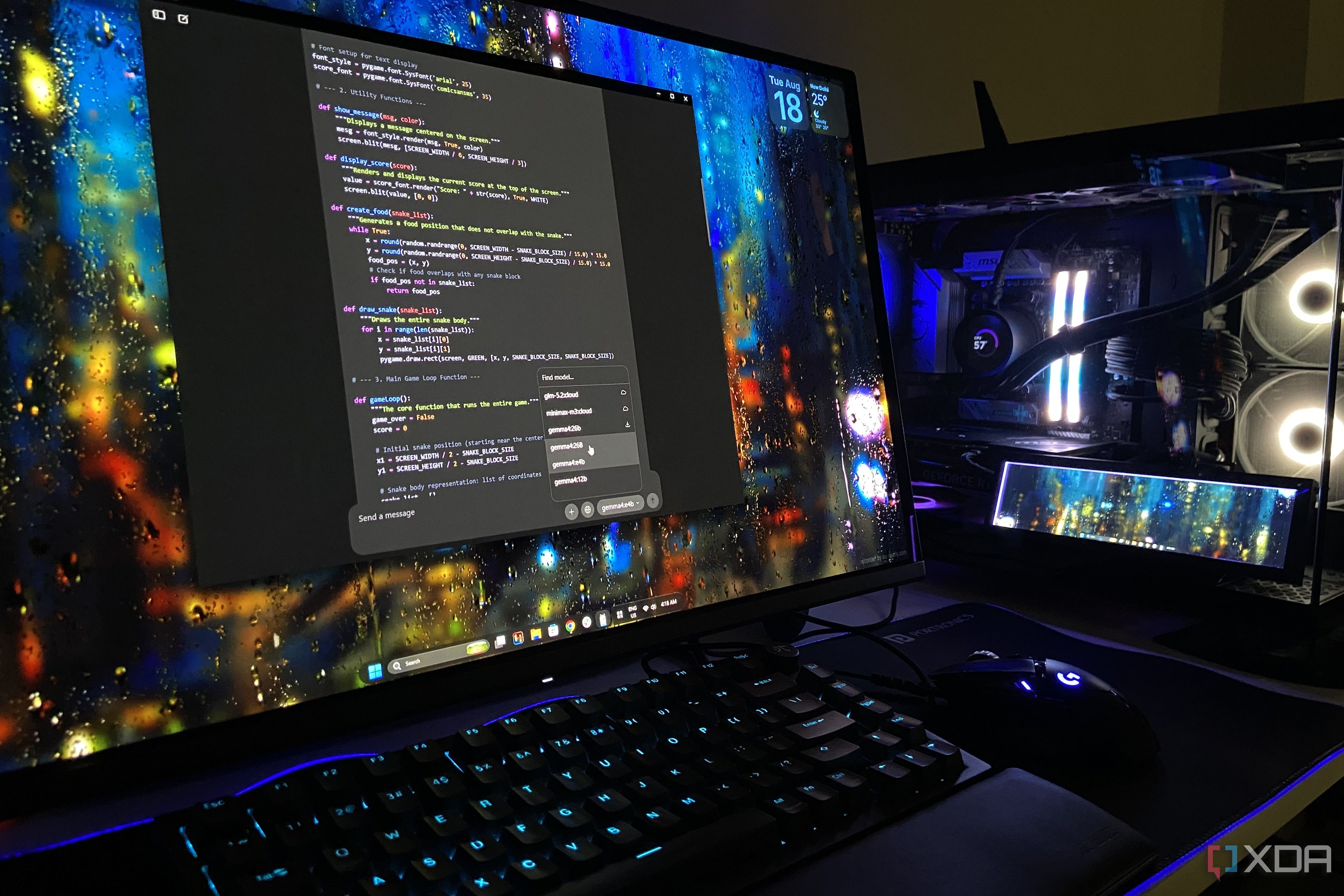 Gemma 4 26B работает через Ollama