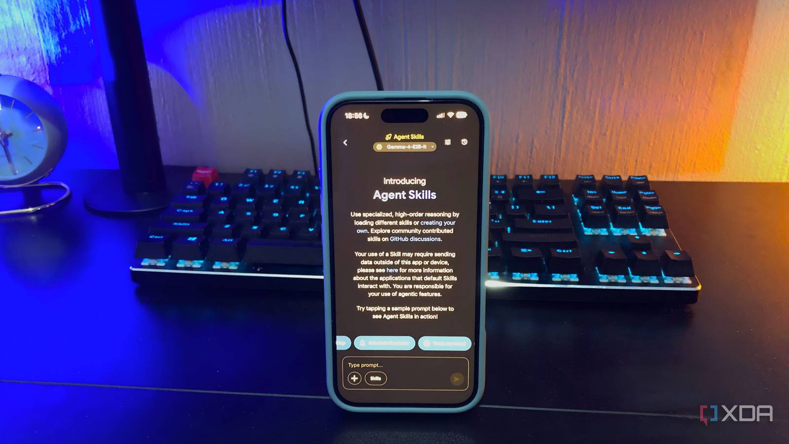 Приложение Google AI Edge Gallery превращает смартфон в локальную лабораторию ИИ Интерфейс мобильного приложения для работы с локальным искусственным интеллектом
