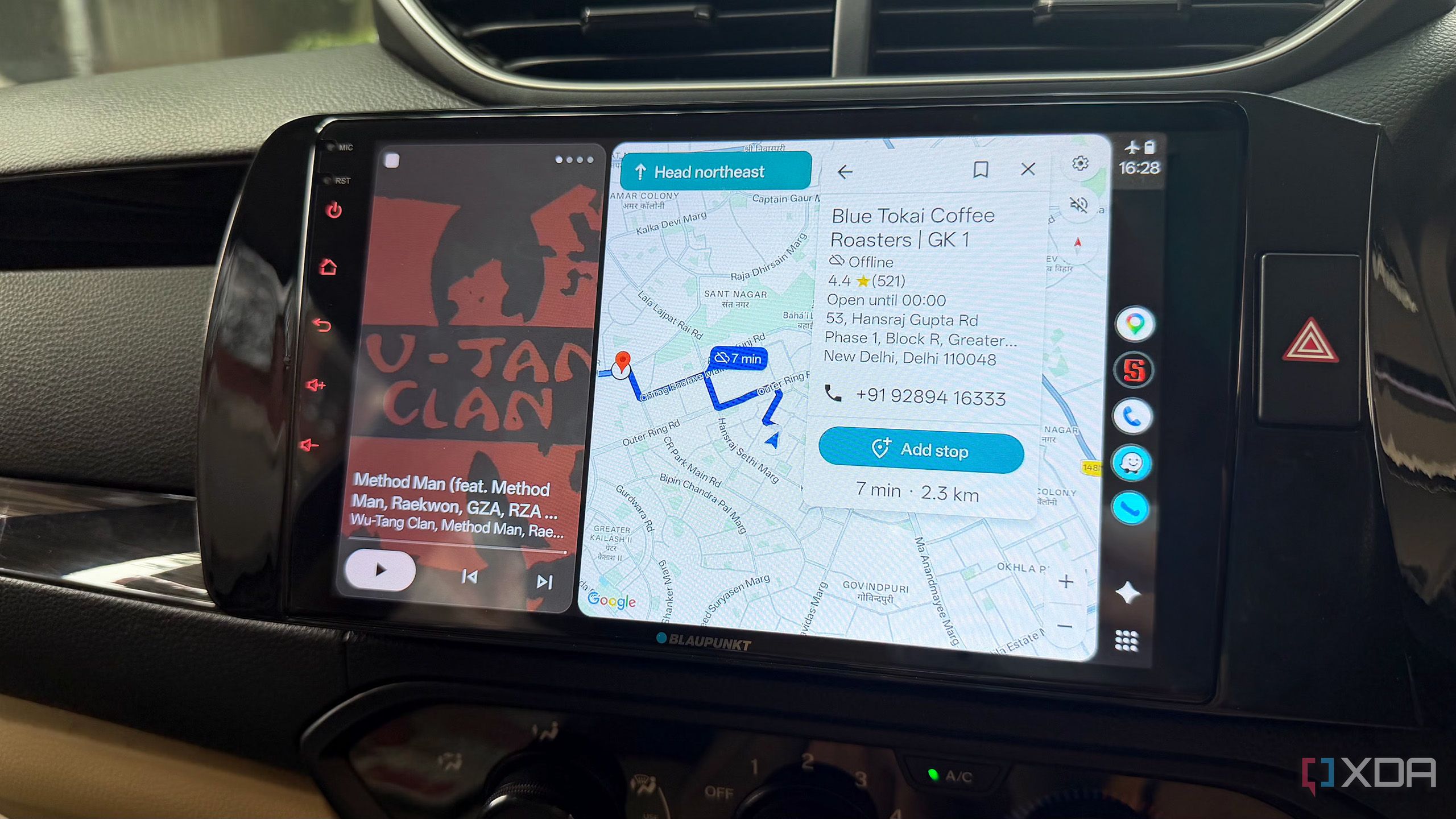 Google Maps' offine navigation mode 