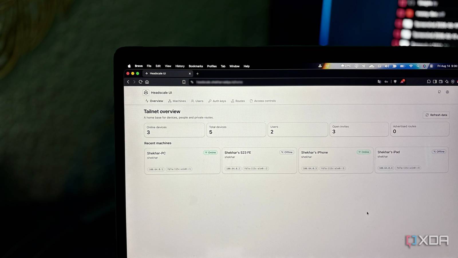 I run Tailscale's magic network without handing Tailscale a single one of my devices