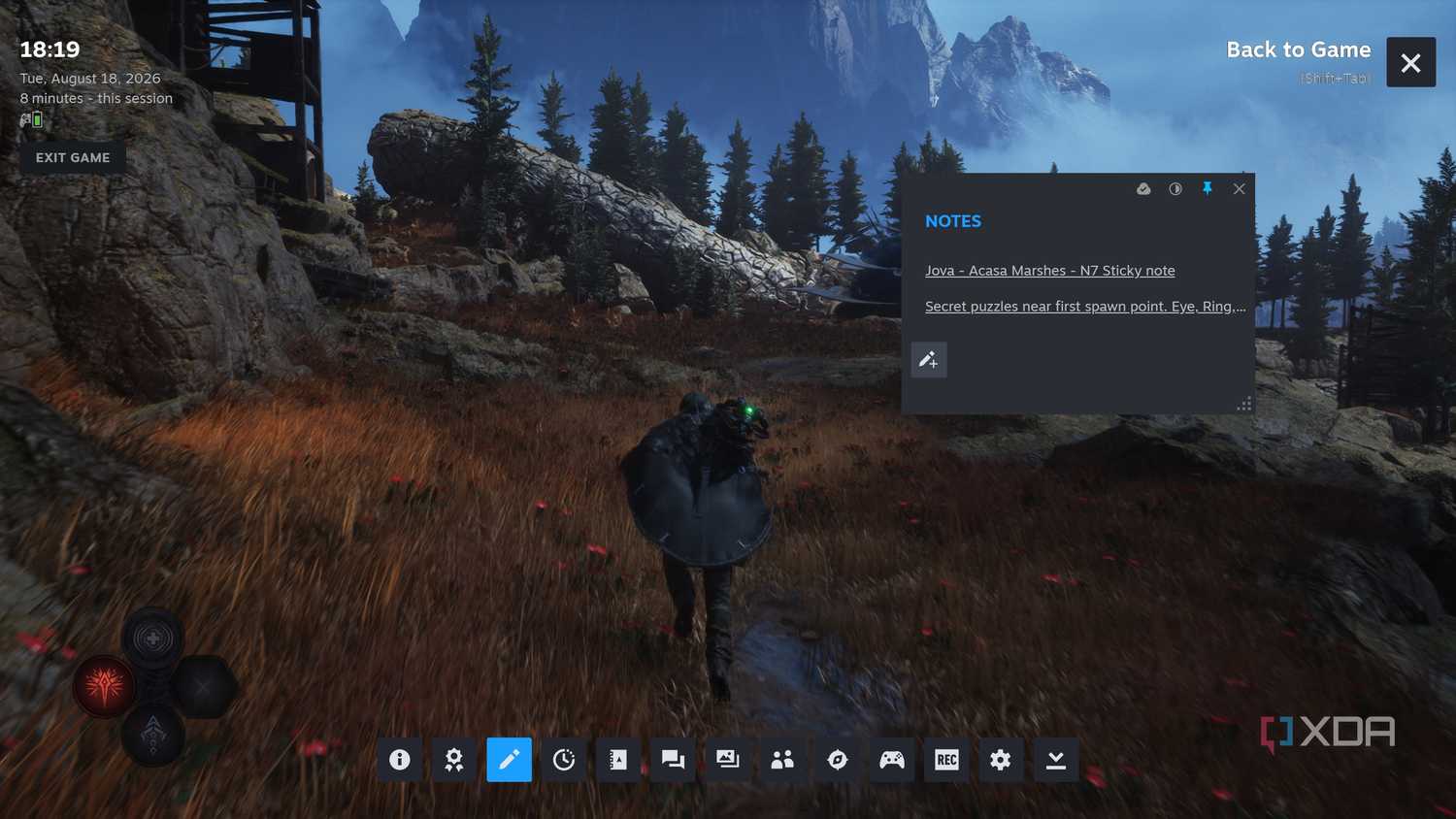 Проблема оверлея Steam в Wayland стала главным препятствием для Linux-гейминга Заметки Steam внутри игрового оверлея в игре Hell is Us