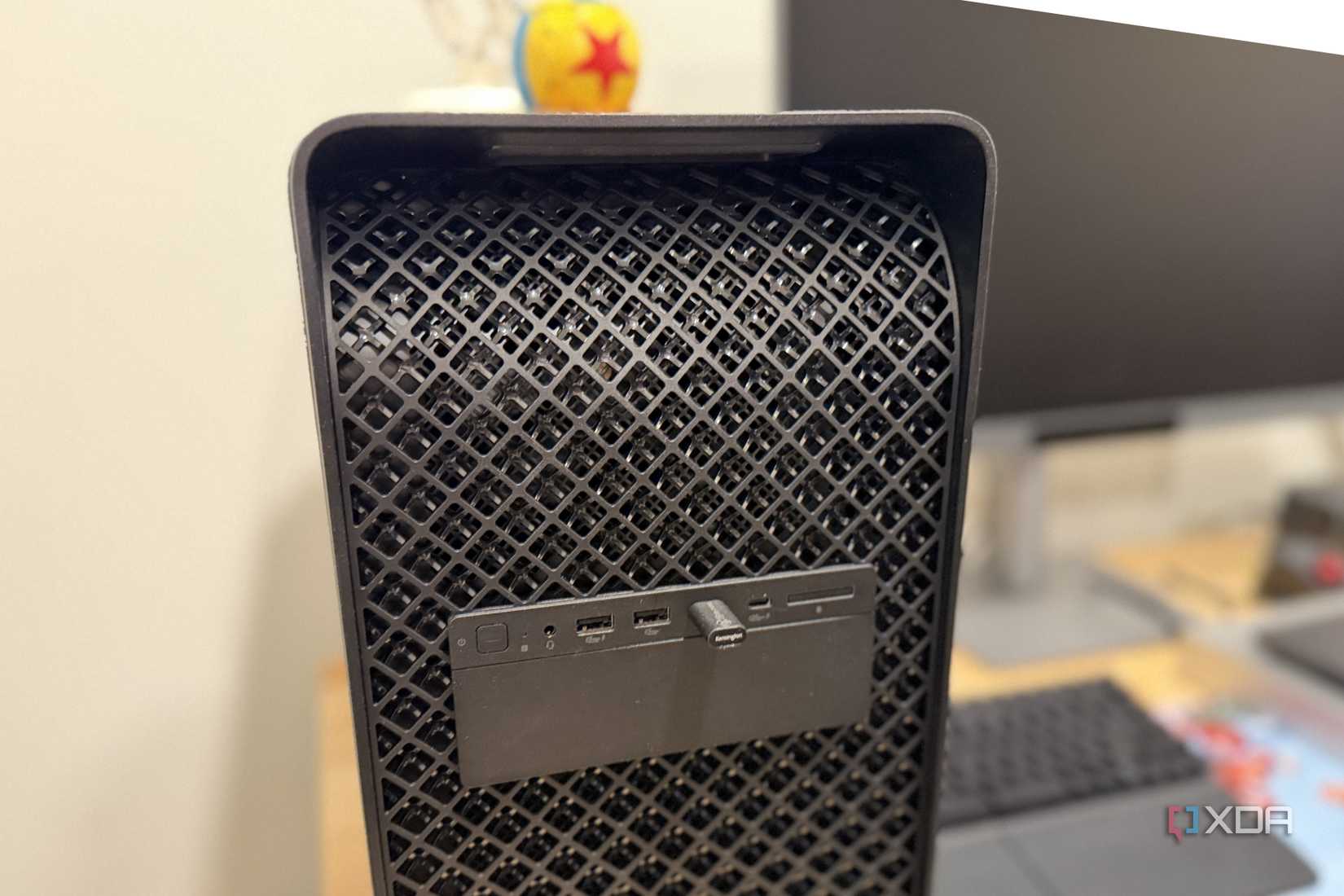hp fury desktop tower front