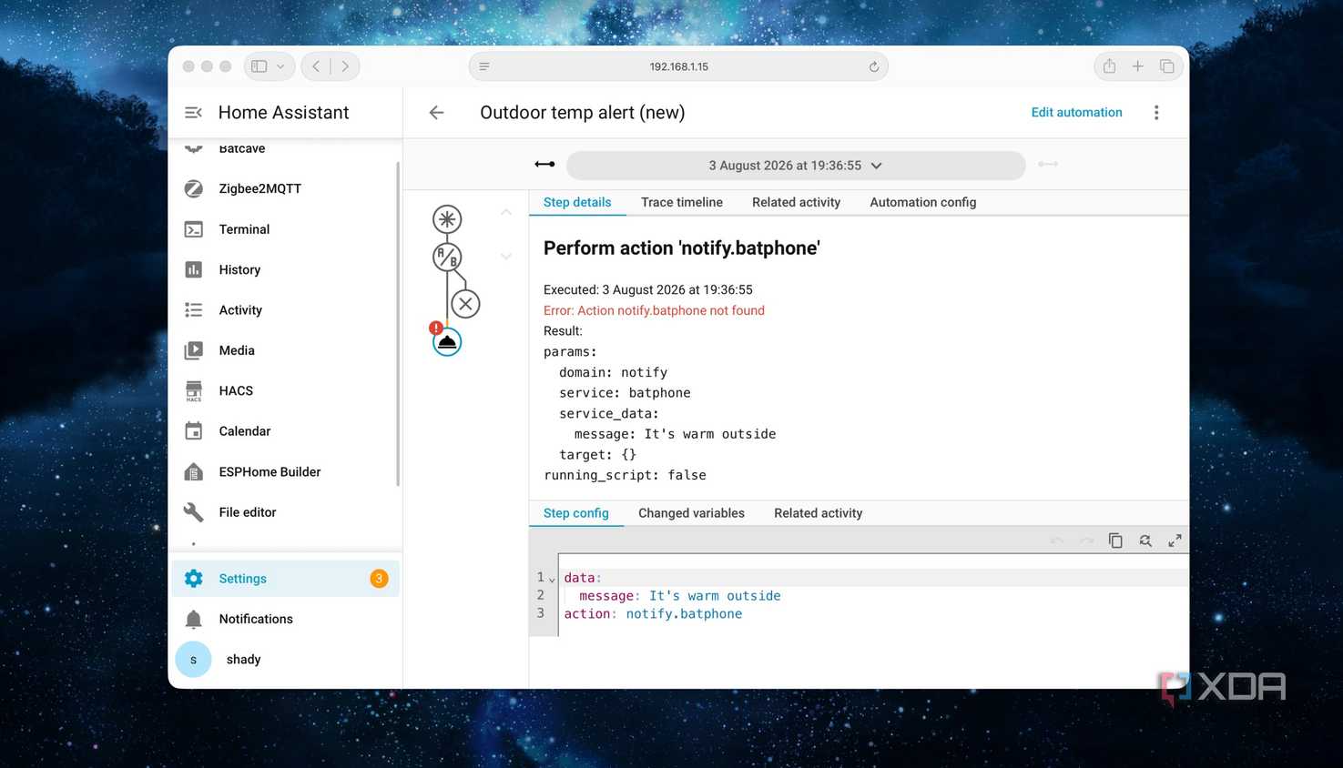 Как новые функции Home Assistant упростили создание автоматизаций Wrong Entity ID in Traces