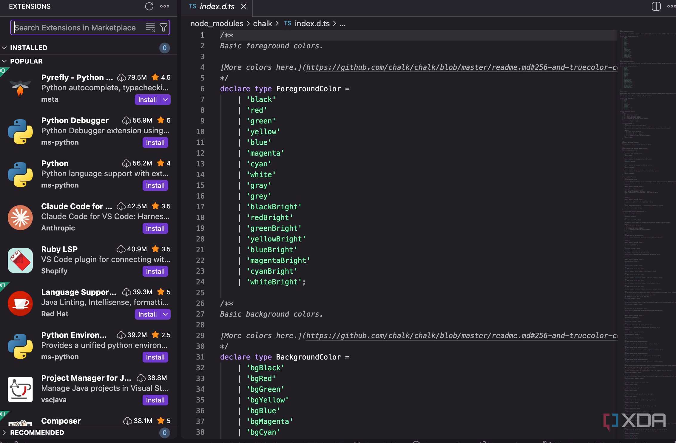 форк Microsoft VS Code — иллюстрация 9 к материалу форк Microsoft VS Code — иллюстрация 9 к материалу